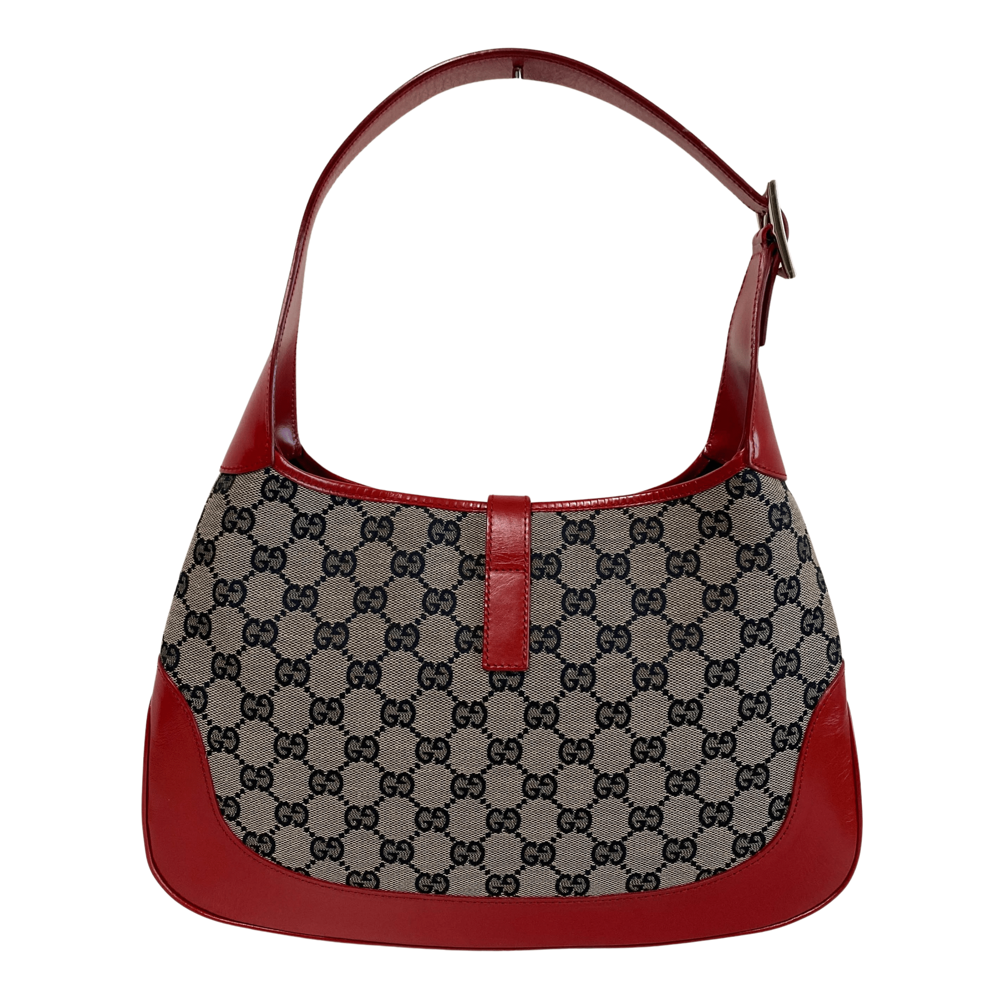 GUCCI Jackie Red Leather Shoulder Bag, in , Sold by HIVE PRELOVED - Shoulder Bags, ,