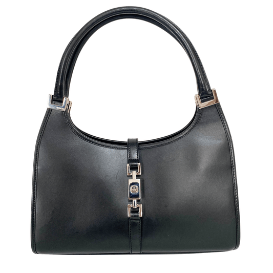 GUCCI Jackie Small Black Leather Shoulder Bag, in , Sold by HIVE PRELOVED - Shoulder Bags, ,