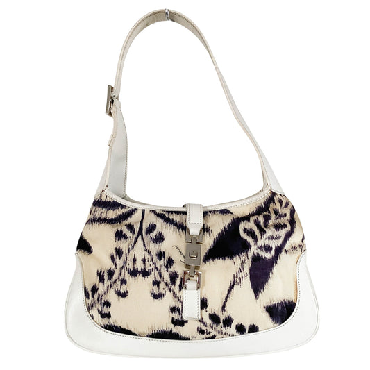 GUCCI Jackie Small Canvas Hobo Shoulder Bag, in , Sold by HIVE PRELOVED - Shoulder Bags, ,