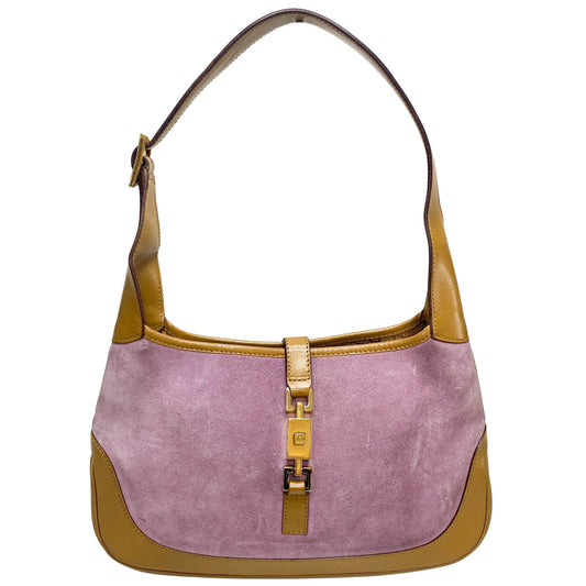 GUCCI Jackie Small Suede Shoulder Bag, in , Sold by HIVE PRELOVED - Shoulder Bags, ,