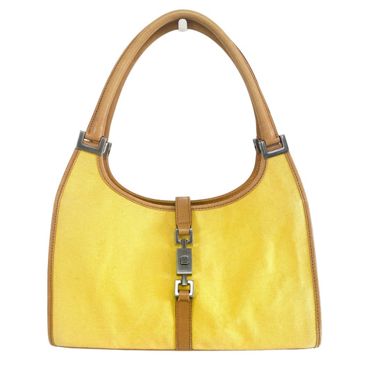 GUCCI Jackie Squared Yellow Canvas, in , Sold by HIVE PRELOVED - Shoulder Bags, ,