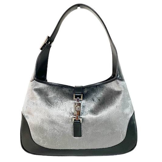 GUCCI Jackie Velvet Shoulder Bag, in , Sold by HIVE PRELOVED - Shoulder Bags, ,