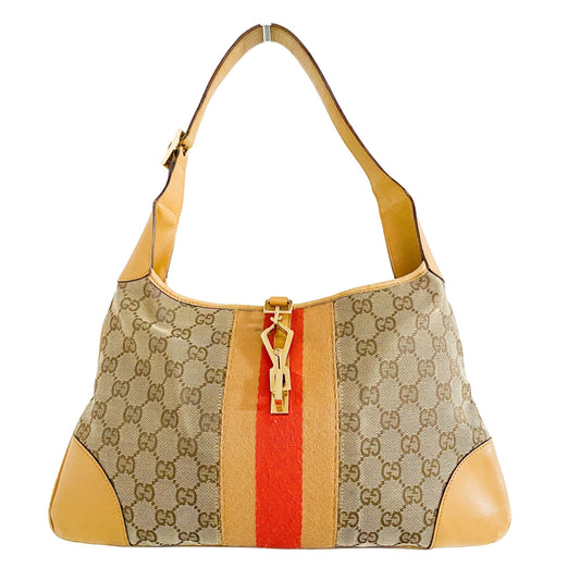 GUCCI Jackie Vintage GG Canvas, in , Sold by HIVE PRELOVED - Shoulder Bags, ,