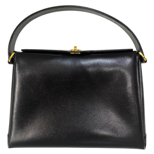 GUCCI Leather Black Top Handle Bag, in , Sold by HIVE PRELOVED - Handle Bags, ,