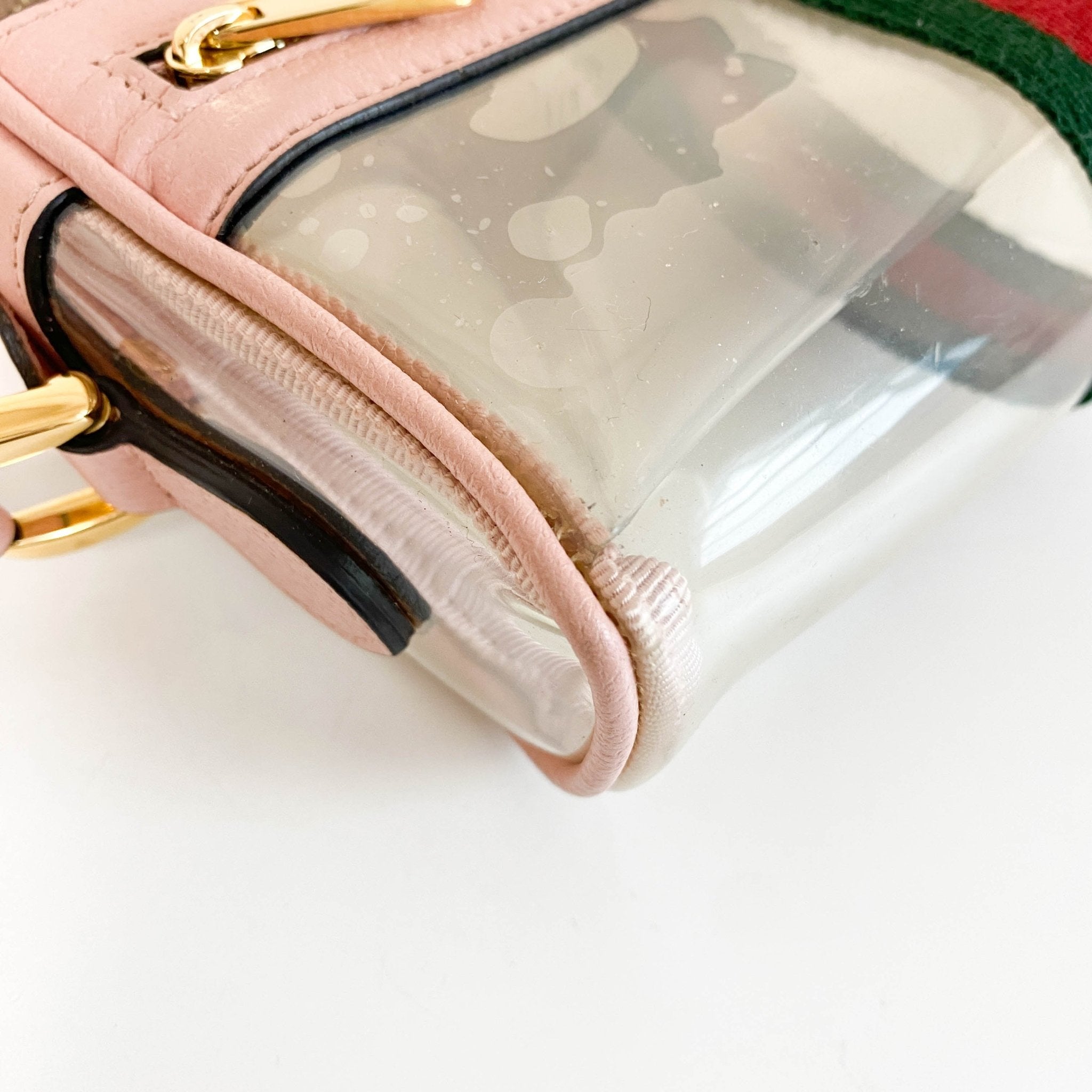 GUCCI Light Pink Ophidia Vinyl Crossbody Bag, in , Sold by HIVE PRELOVED - Crossbody bags, ,