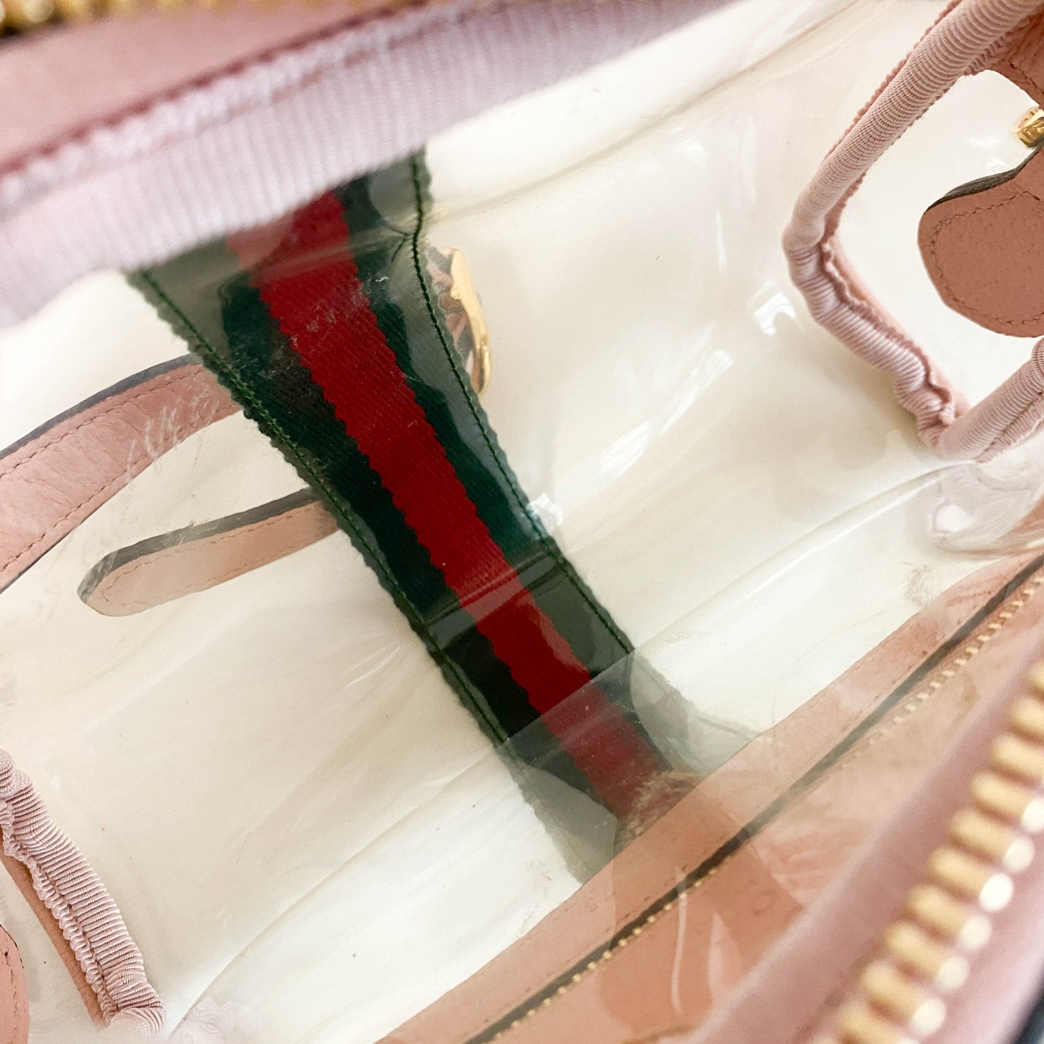 GUCCI Light Pink Ophidia Vinyl Crossbody Bag, in , Sold by HIVE PRELOVED - Crossbody bags, ,