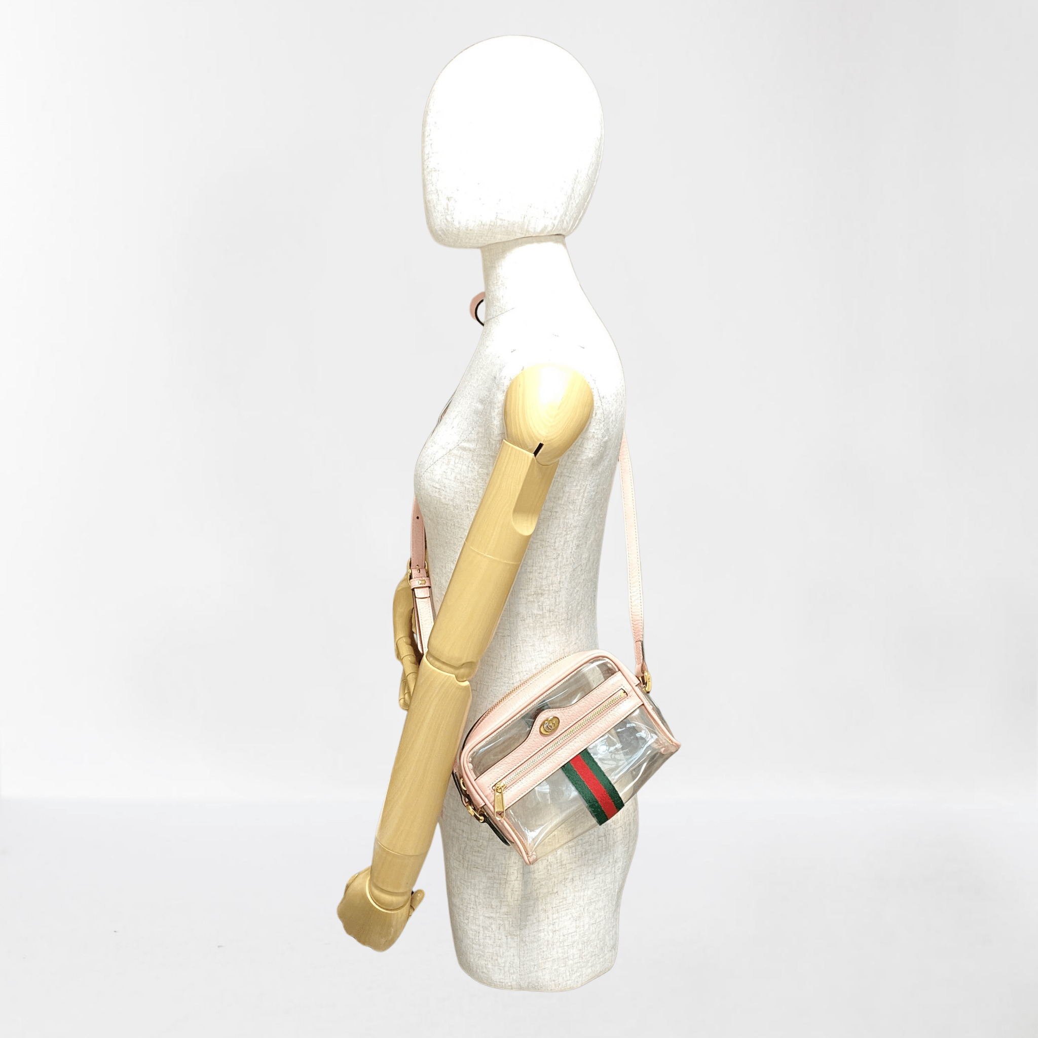 GUCCI Light Pink Ophidia Vinyl Crossbody Bag, in , Sold by HIVE PRELOVED - Crossbody bags, ,