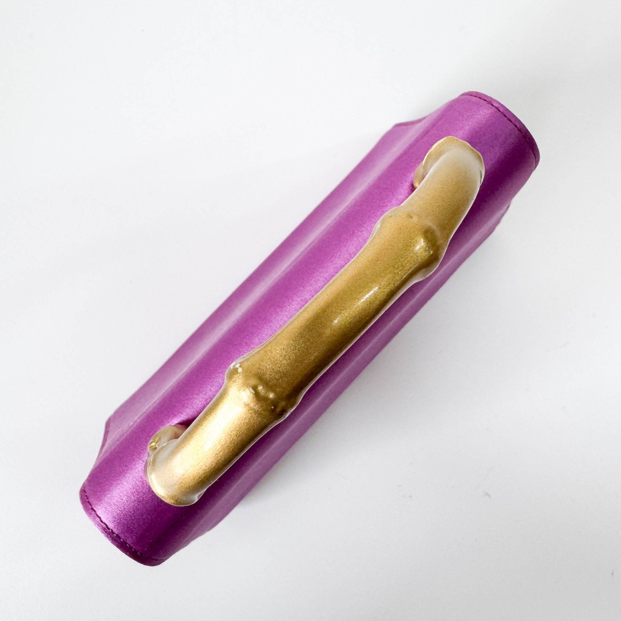 GUCCI Mini Bamboo Pink Satin Handle Bag, in , Sold by HIVE PRELOVED - Handle Bags, ,