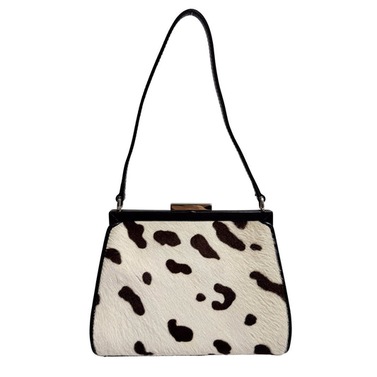 GUCCI Mini Cow Print Pony Hair Handbag, in , Sold by HIVE PRELOVED - Handle Bags, Mini bags,