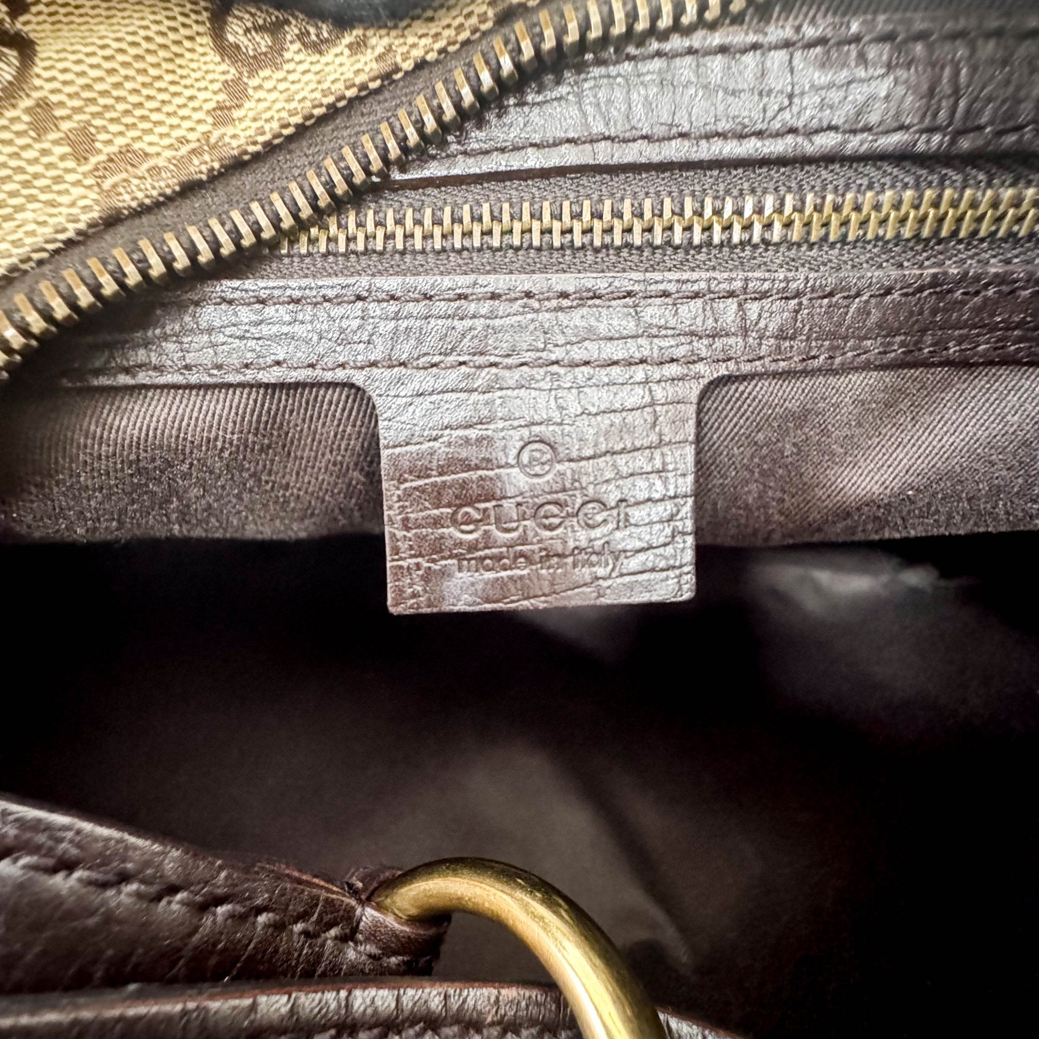 GUCCI Natural Beige Leather Belt Tote Shoulder Bag, in , Sold by HIVE PRELOVED - Shoulder Bags, ,