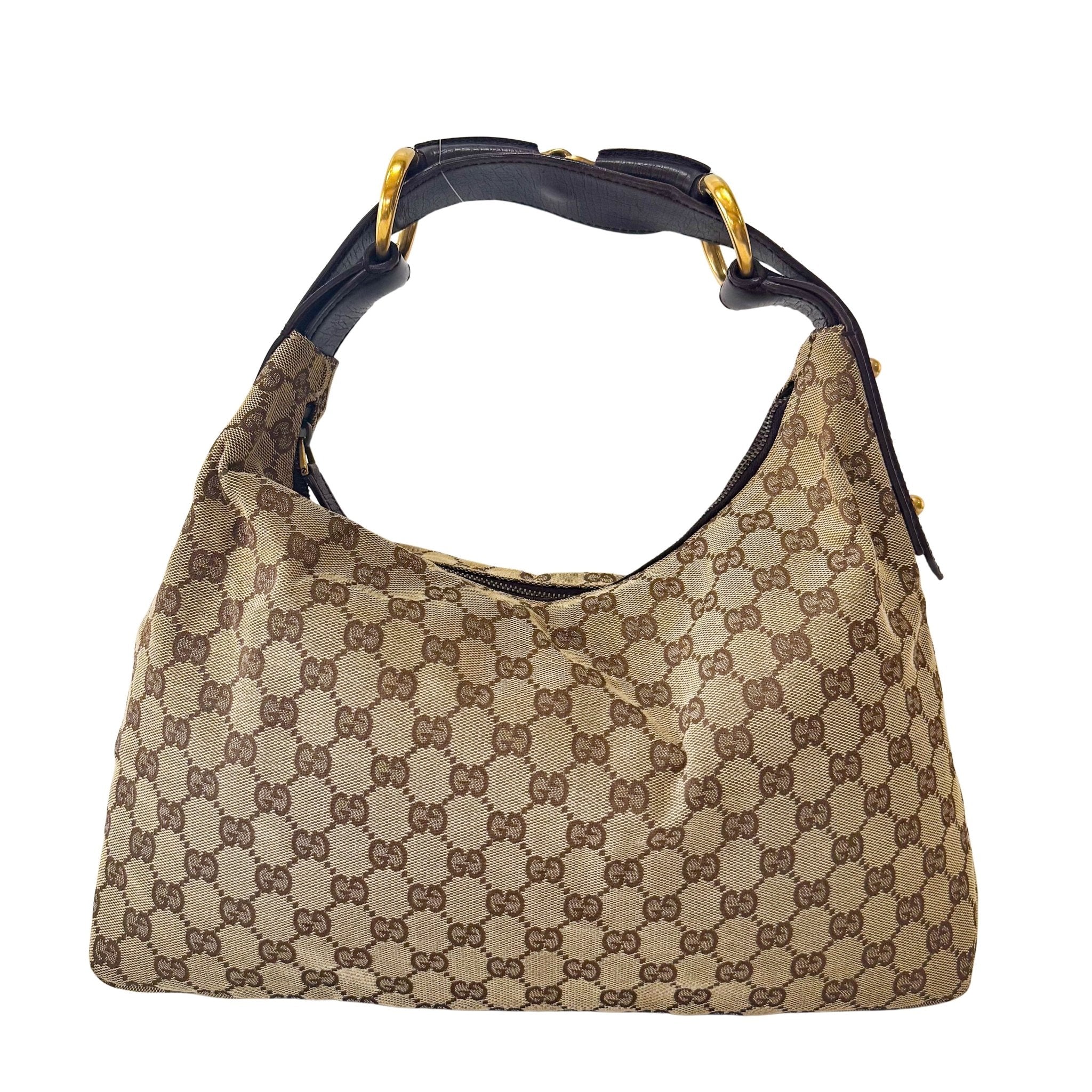 GUCCI Natural Beige Leather Belt Tote Shoulder Bag, in , Sold by HIVE PRELOVED - Shoulder Bags, ,