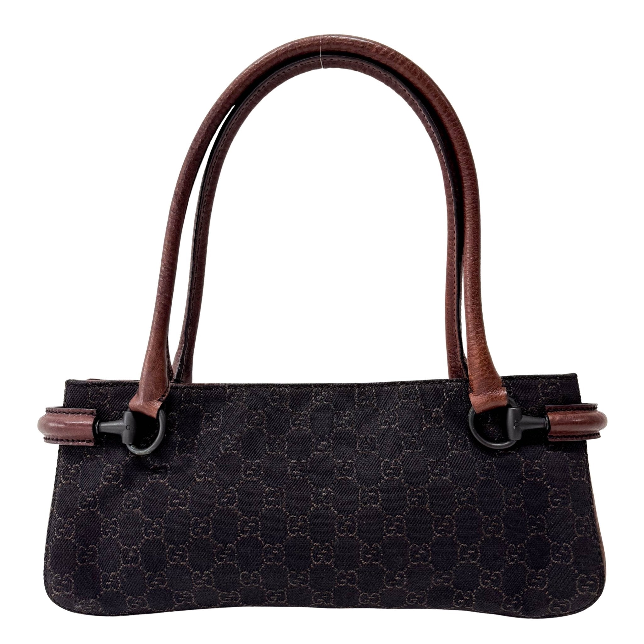 GUCCI Navy Canvas Shoulder Bag, in , Sold by HIVE PRELOVED - Shoulder Bags, ,