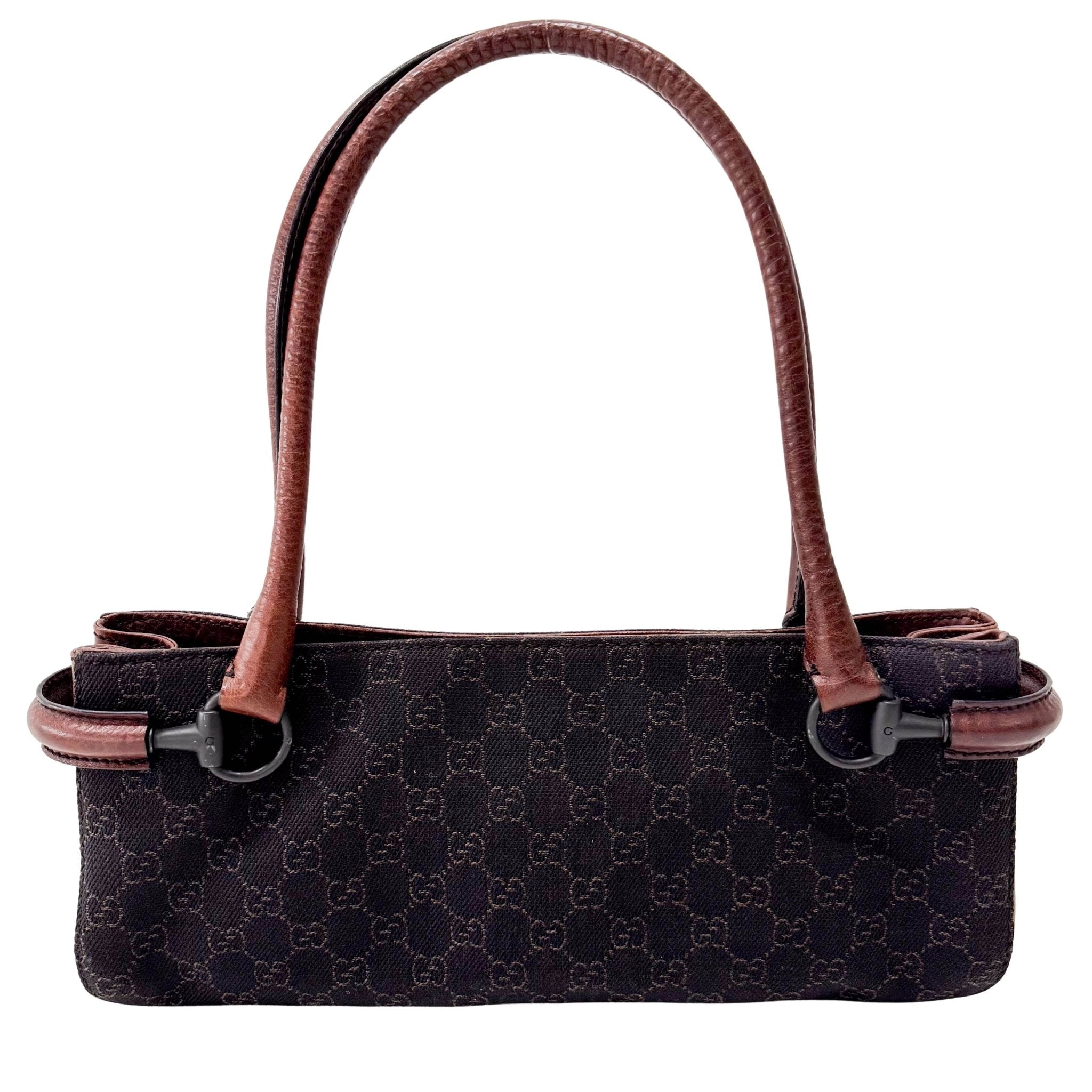 GUCCI Navy Canvas Shoulder Bag, in , Sold by HIVE PRELOVED - Shoulder Bags, ,