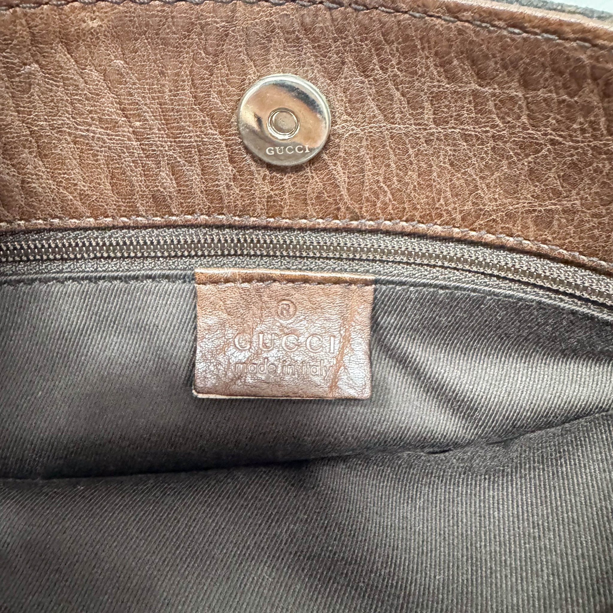 GUCCI Navy Canvas Shoulder Bag, in , Sold by HIVE PRELOVED - Shoulder Bags, ,