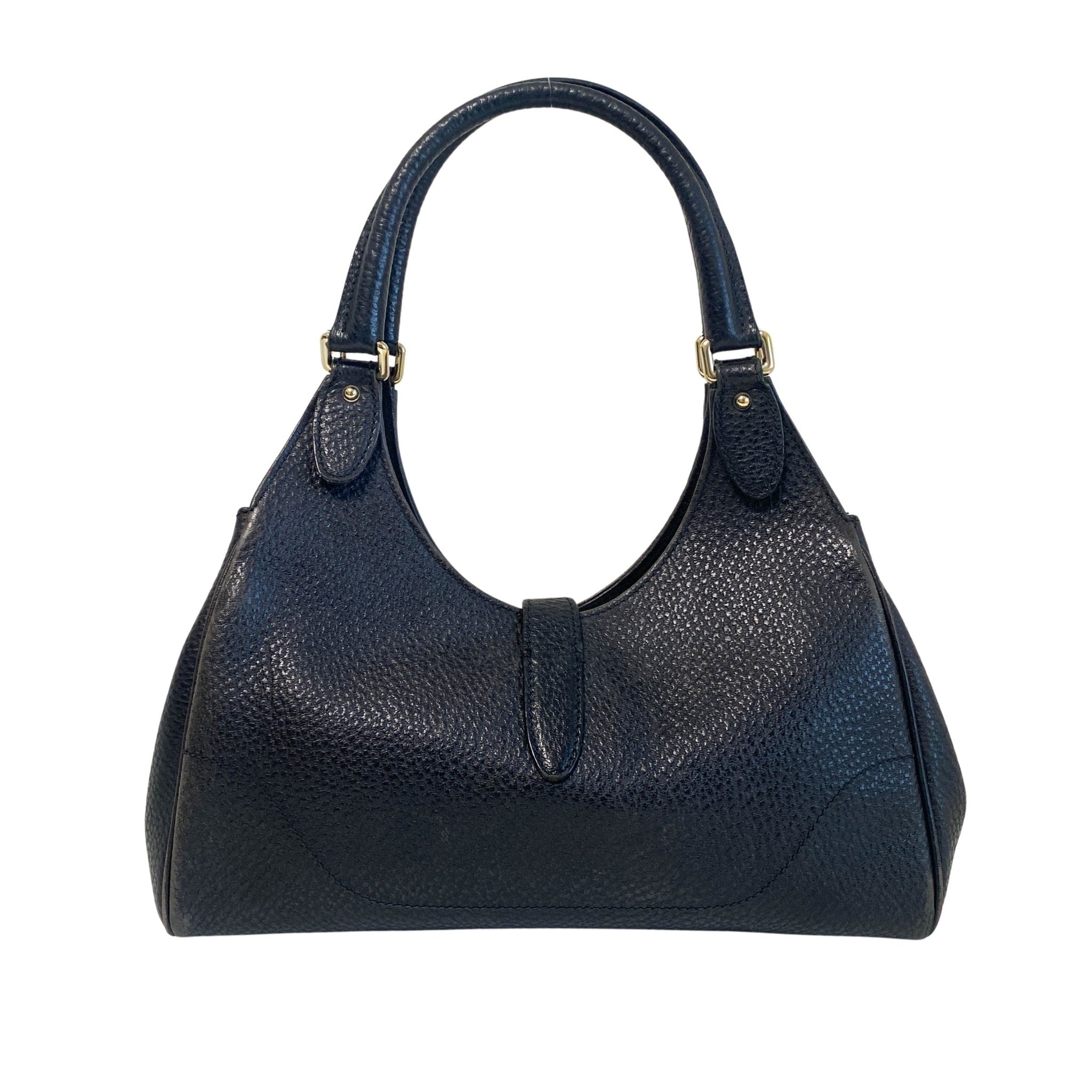 GUCCI New Jackie Black Leather Shoulder Bag, in , Sold by HIVE PRELOVED - Shoulder Bags, ,