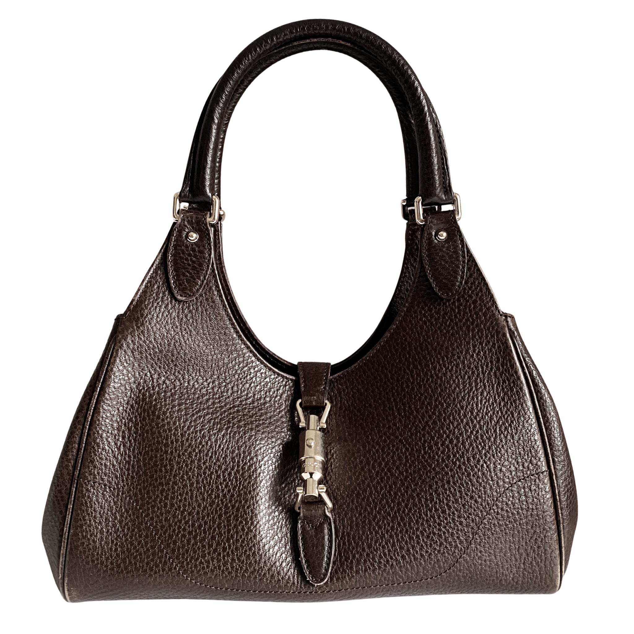 GUCCI New Jackie Brown Leather Shoulder Bag, in , Sold by HIVE PRELOVED - Shoulder Bags, ,