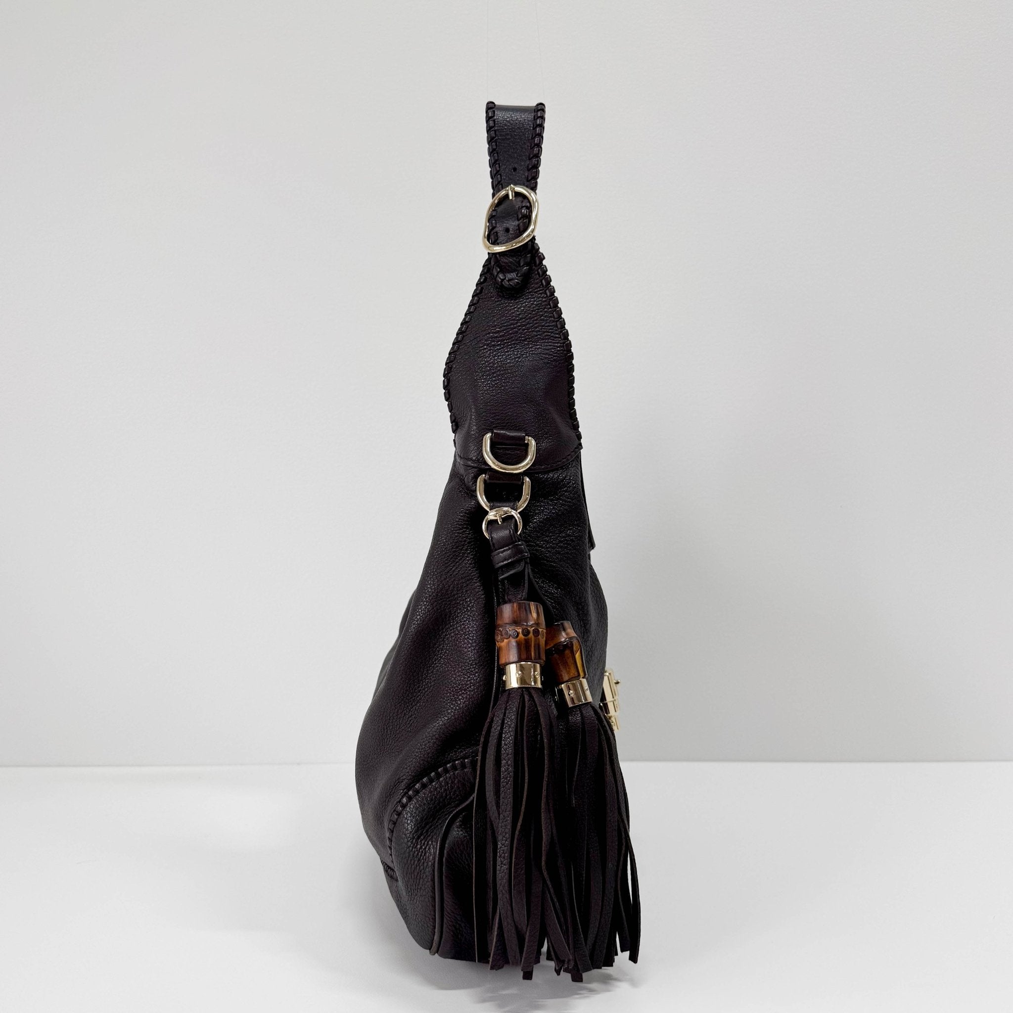 GUCCI New Jackie Calfskin Dark Brown Shoulder Bag, in , Sold by HIVE PRELOVED - Shoulder Bags, ,