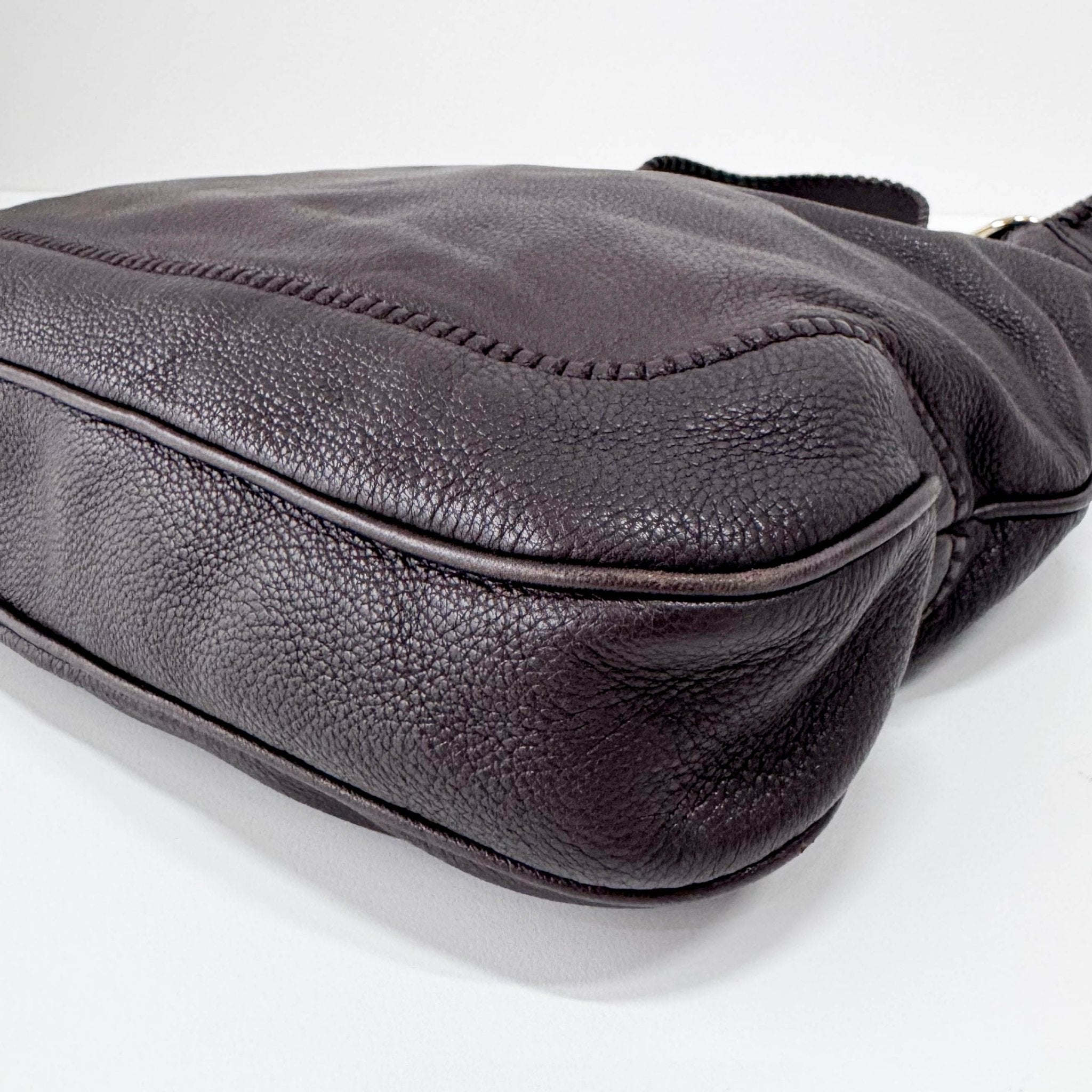 GUCCI New Jackie Calfskin Dark Brown Shoulder Bag, in , Sold by HIVE PRELOVED - Shoulder Bags, ,