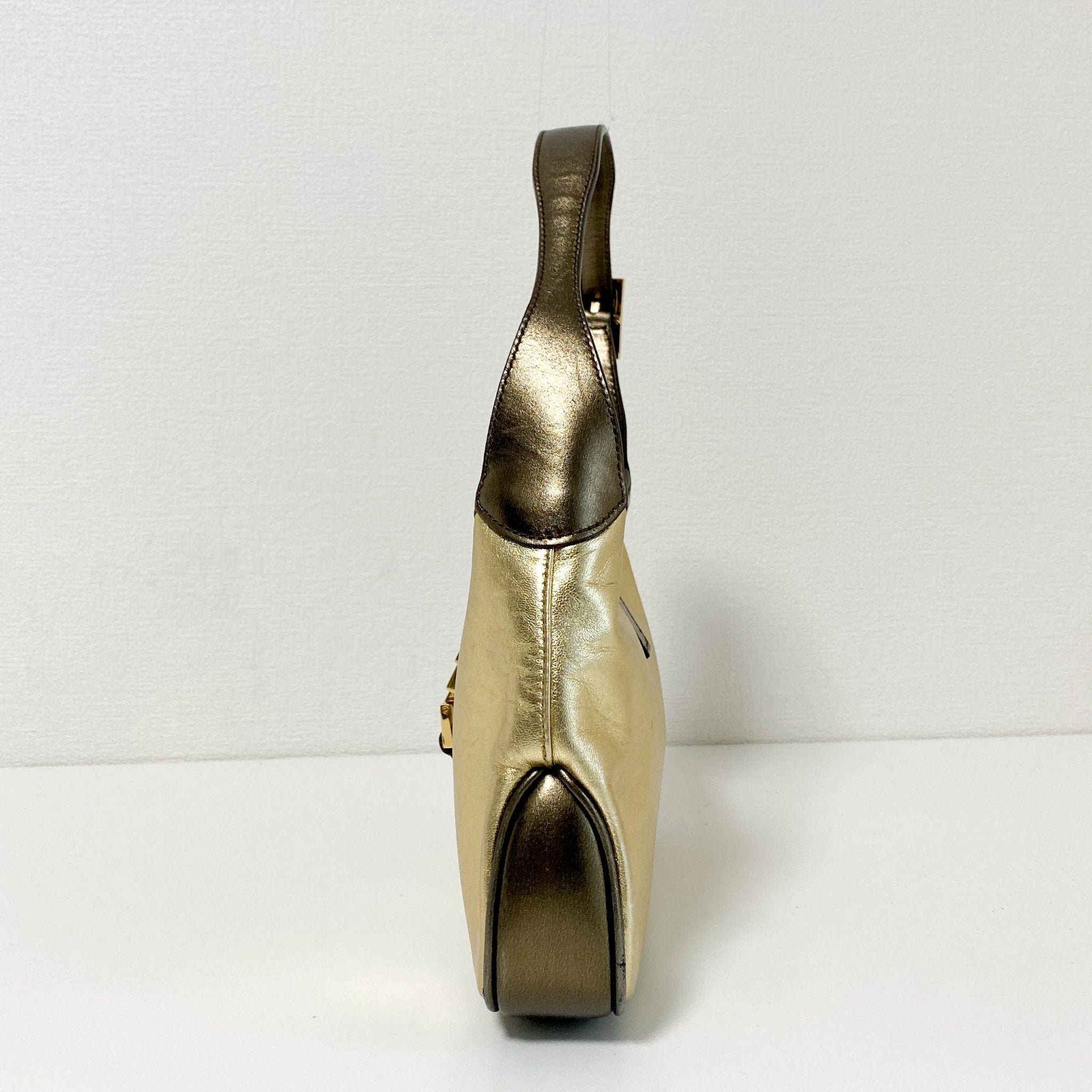 GUCCI New Jackie Gold Handle Bag, in , Sold by HIVE PRELOVED - Handle Bags, ,