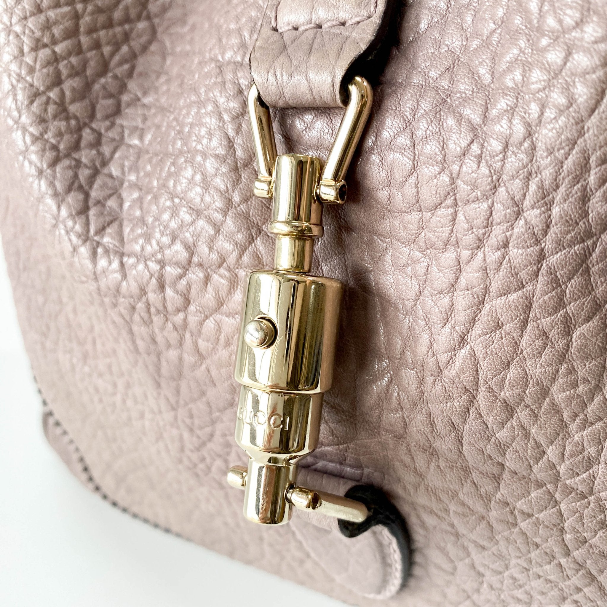 GUCCI New Jackie Grey Leather Shoulder Bag, in , Sold by HIVE PRELOVED - Shoulder Bags, ,