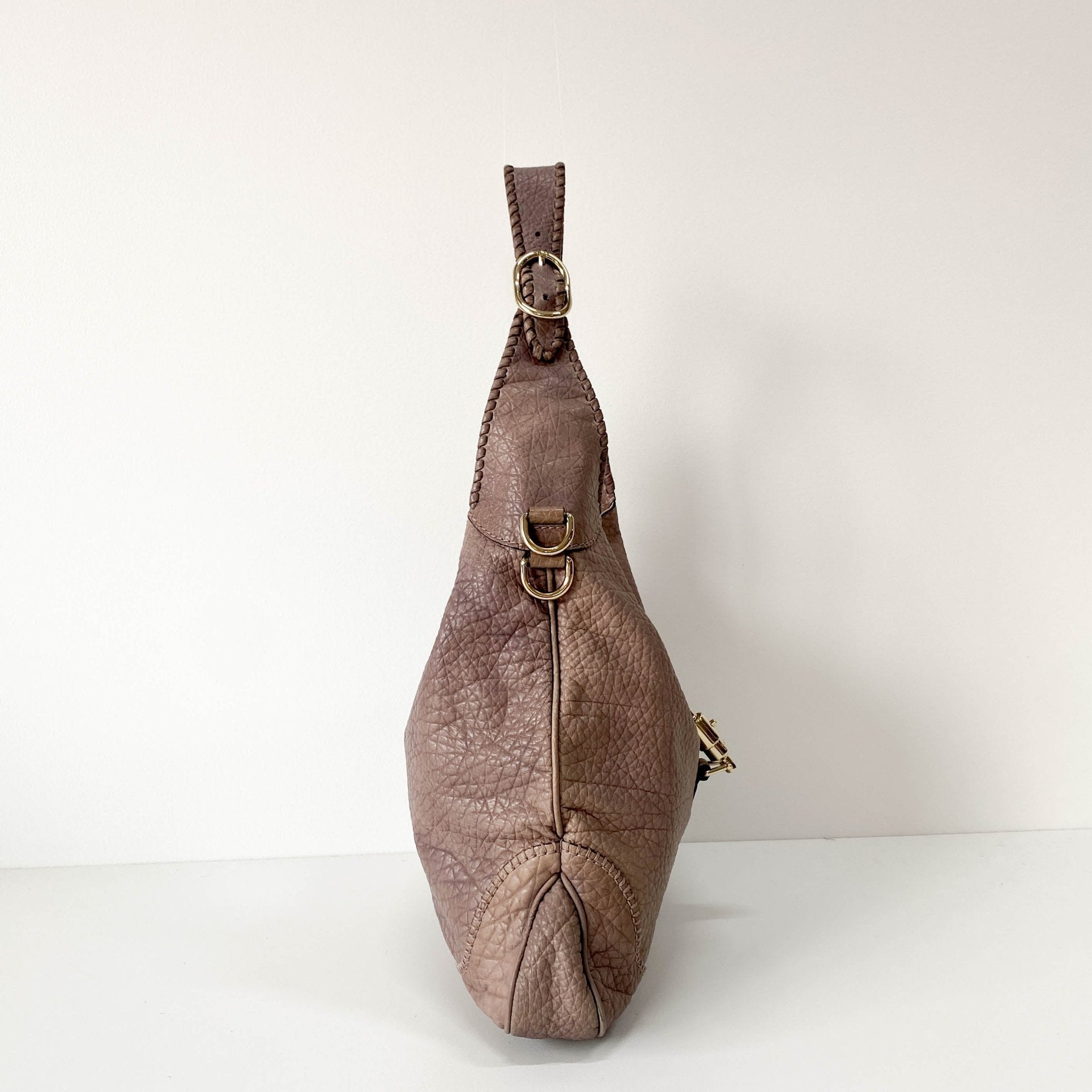 GUCCI New Jackie Grey Leather Shoulder Bag, in , Sold by HIVE PRELOVED - Shoulder Bags, ,