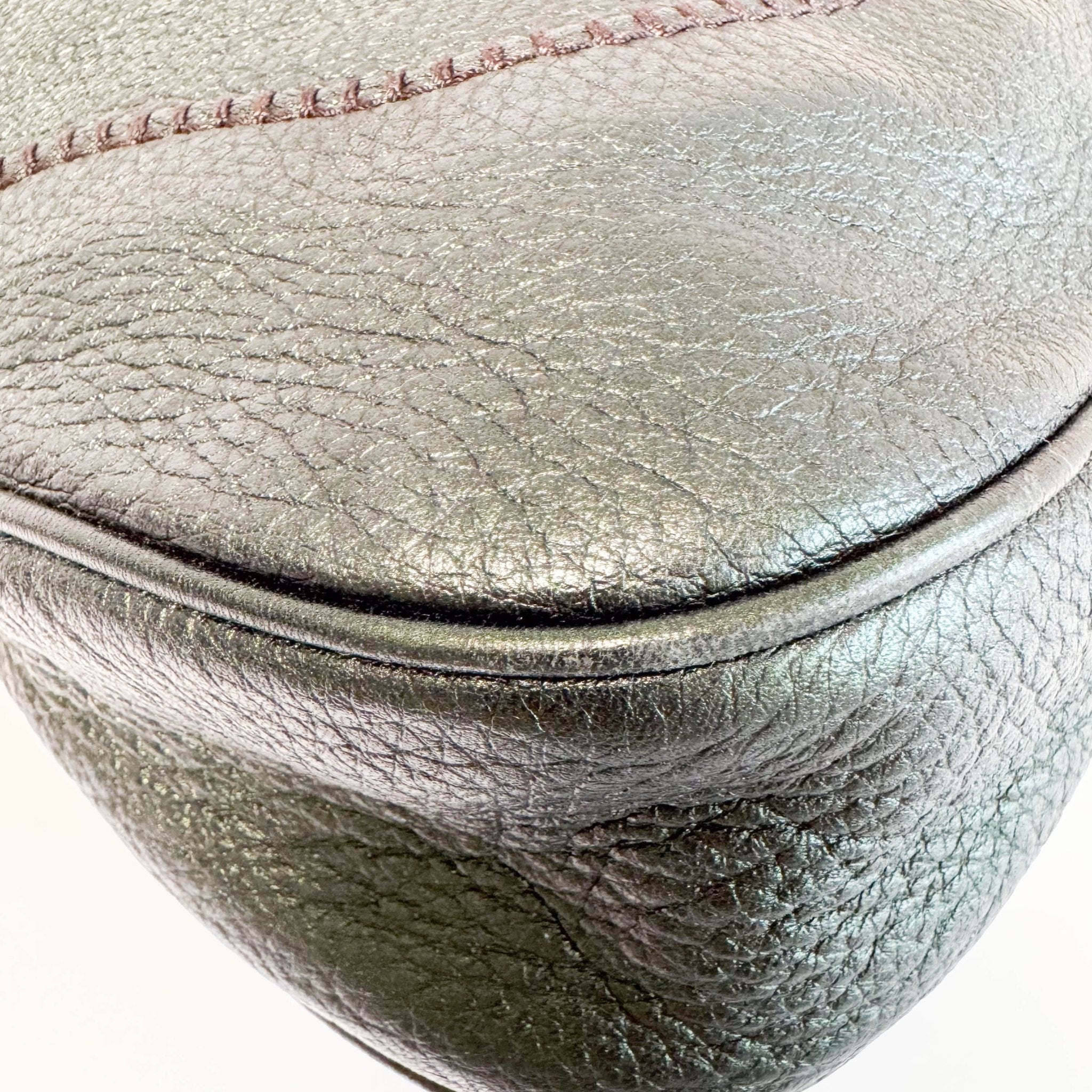 GUCCI New Jackie Metallic Calfskin Medium Shoulder Bag Green, in , Sold by HIVE PRELOVED - Shoulder Bags, ,