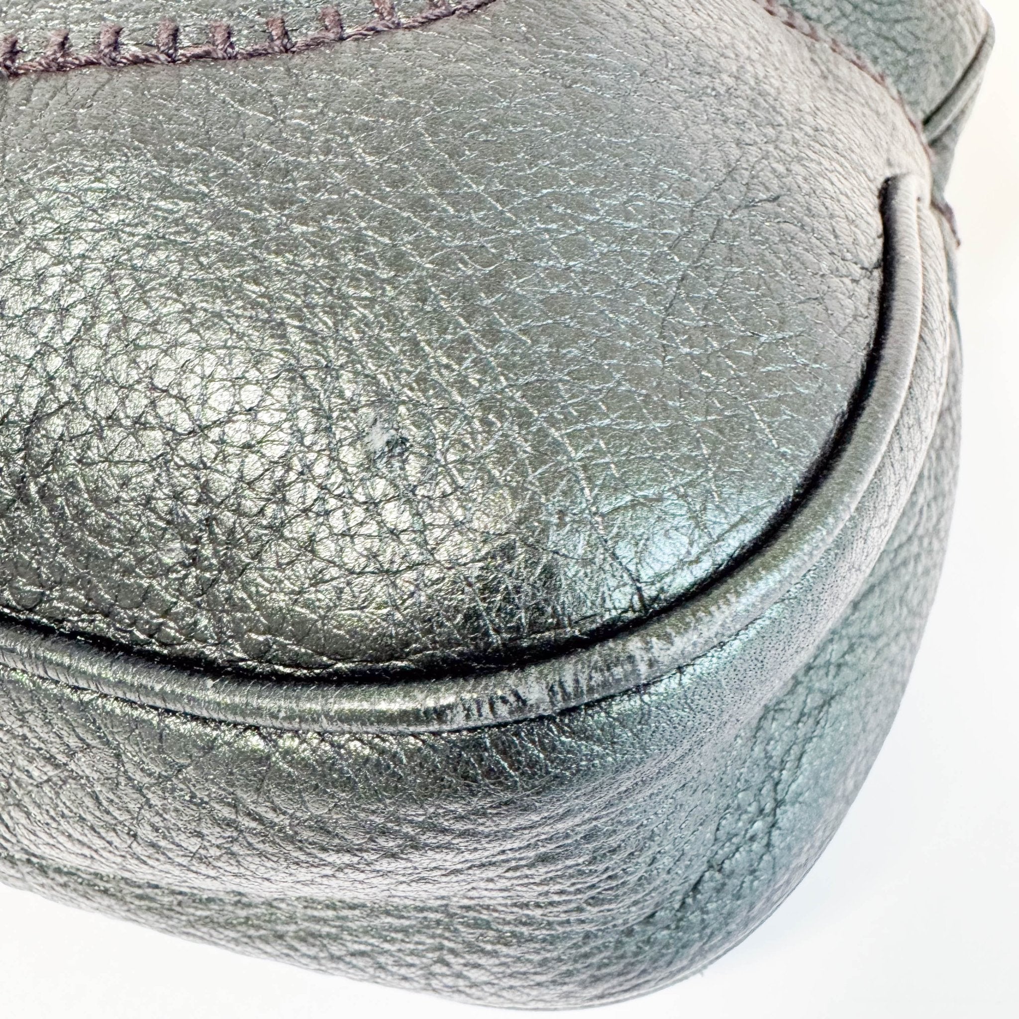 GUCCI New Jackie Metallic Calfskin Medium Shoulder Bag Green, in , Sold by HIVE PRELOVED - Shoulder Bags, ,