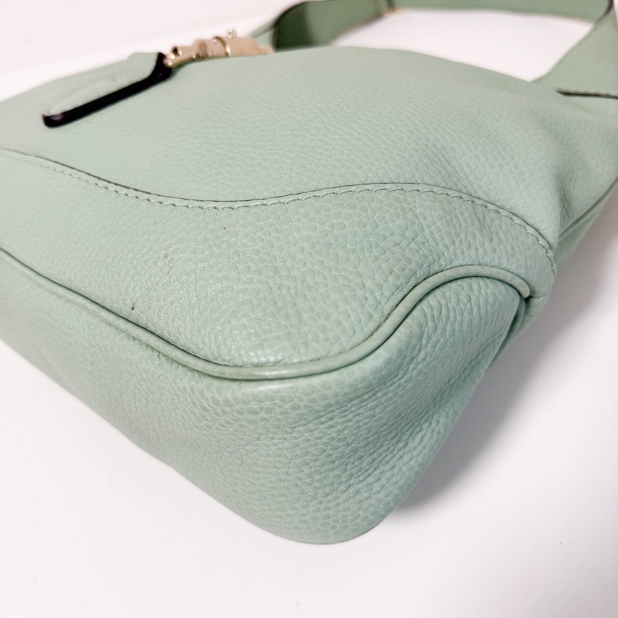 GUCCI New Jackie Mint Green Shoulder Bag, in , Sold by HIVE PRELOVED - Shoulder Bags, ,