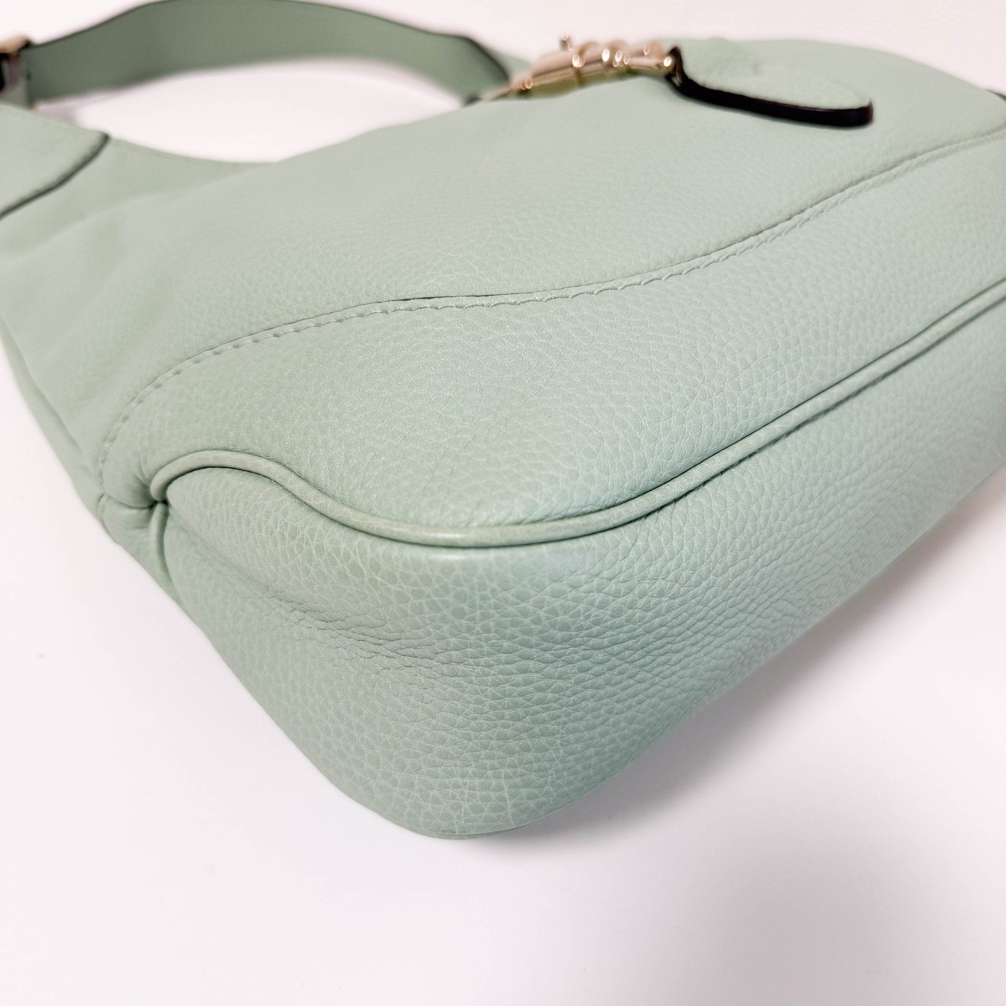 GUCCI New Jackie Mint Green Shoulder Bag, in , Sold by HIVE PRELOVED - Shoulder Bags, ,