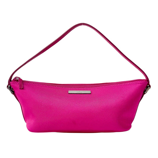 GUCCI Pink Satin Mini Pochette Pouch Bag, in , Sold by HIVE PRELOVED - Pouches, ,