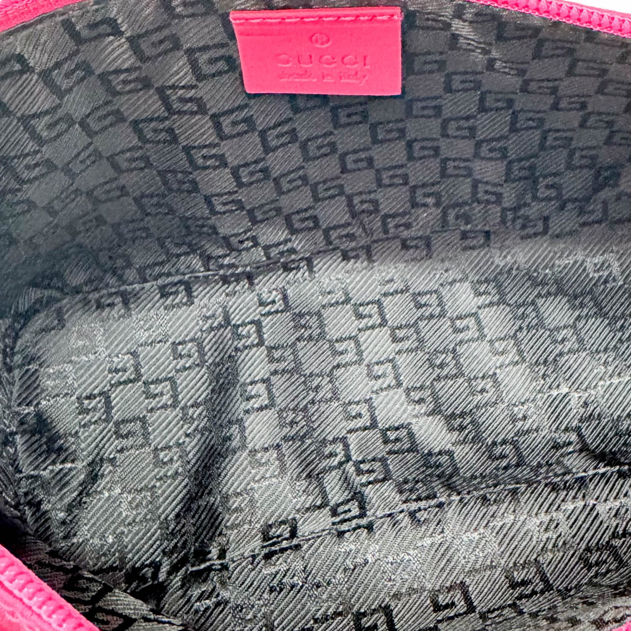 GUCCI Pink Satin Mini Pochette Pouch Bag, in , Sold by HIVE PRELOVED - Pouches, ,