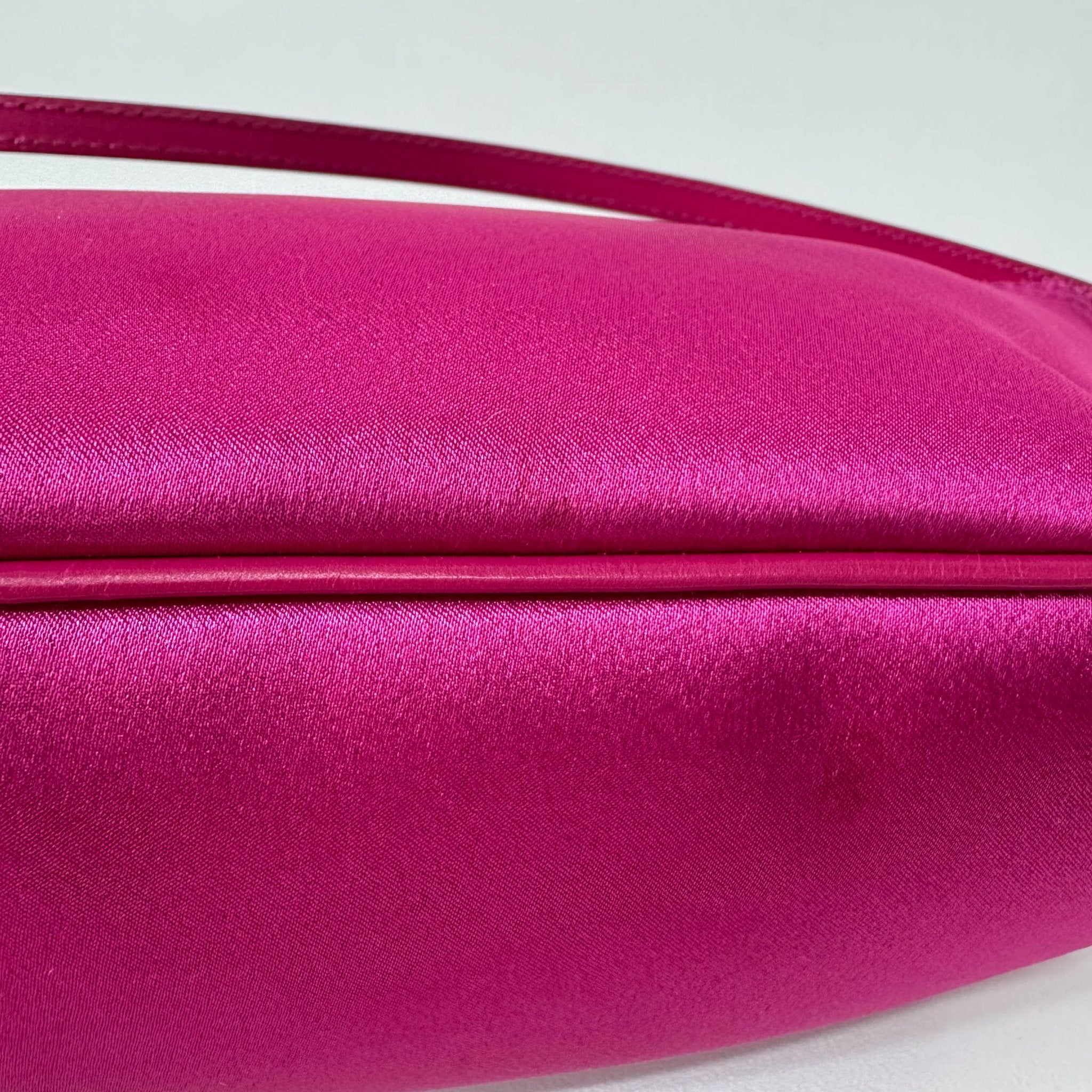 GUCCI Pink Satin Mini Pochette Pouch Bag, in , Sold by HIVE PRELOVED - Pouches, ,