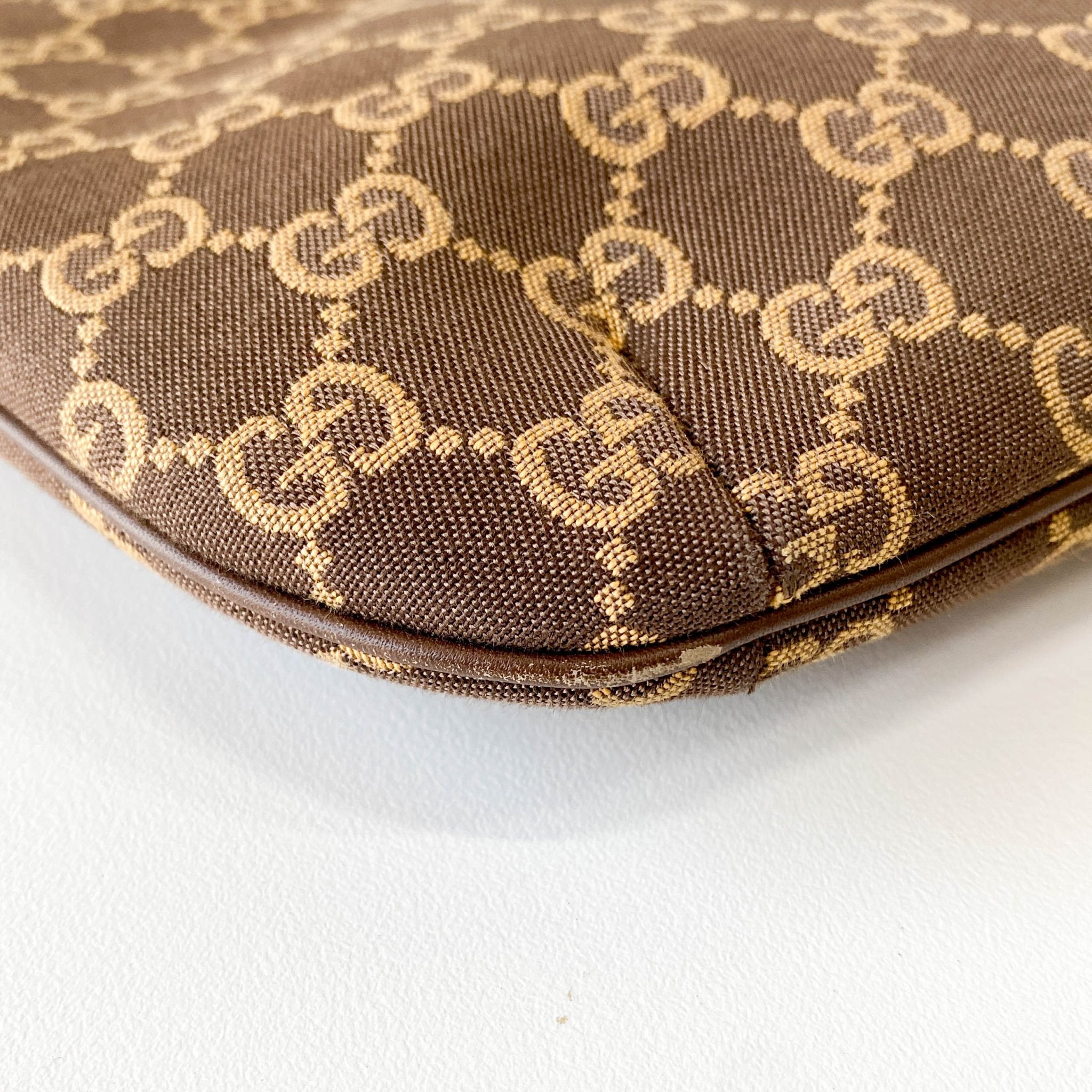 GUCCI Pochette Brown GG Canvas Shoulder Bag, in , Sold by HIVE PRELOVED - Shoulder Bags, ,