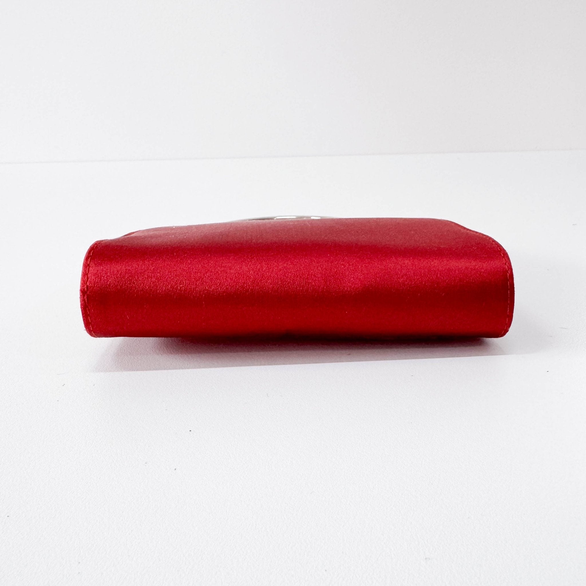 GUCCI Red Satin Mini Top Handle Bag, in , Sold by HIVE PRELOVED - Handle Bags, ,