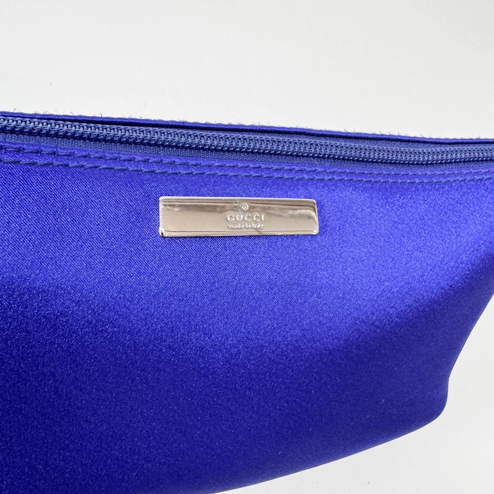 GUCCI Royal Blue Silk Satin Handle Bag, in , Sold by HIVE PRELOVED - Handle Bags, ,