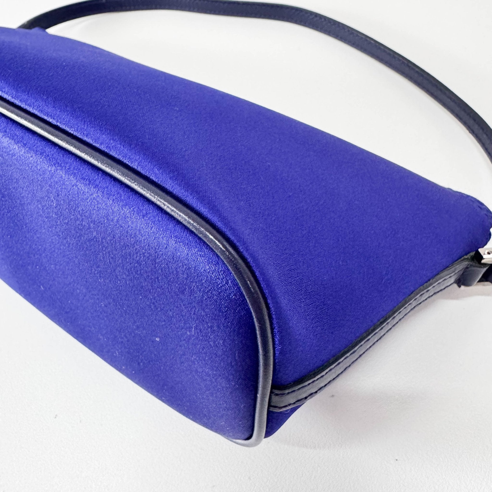 GUCCI Royal Blue Silk Satin Handle Bag, in , Sold by HIVE PRELOVED - Handle Bags, ,