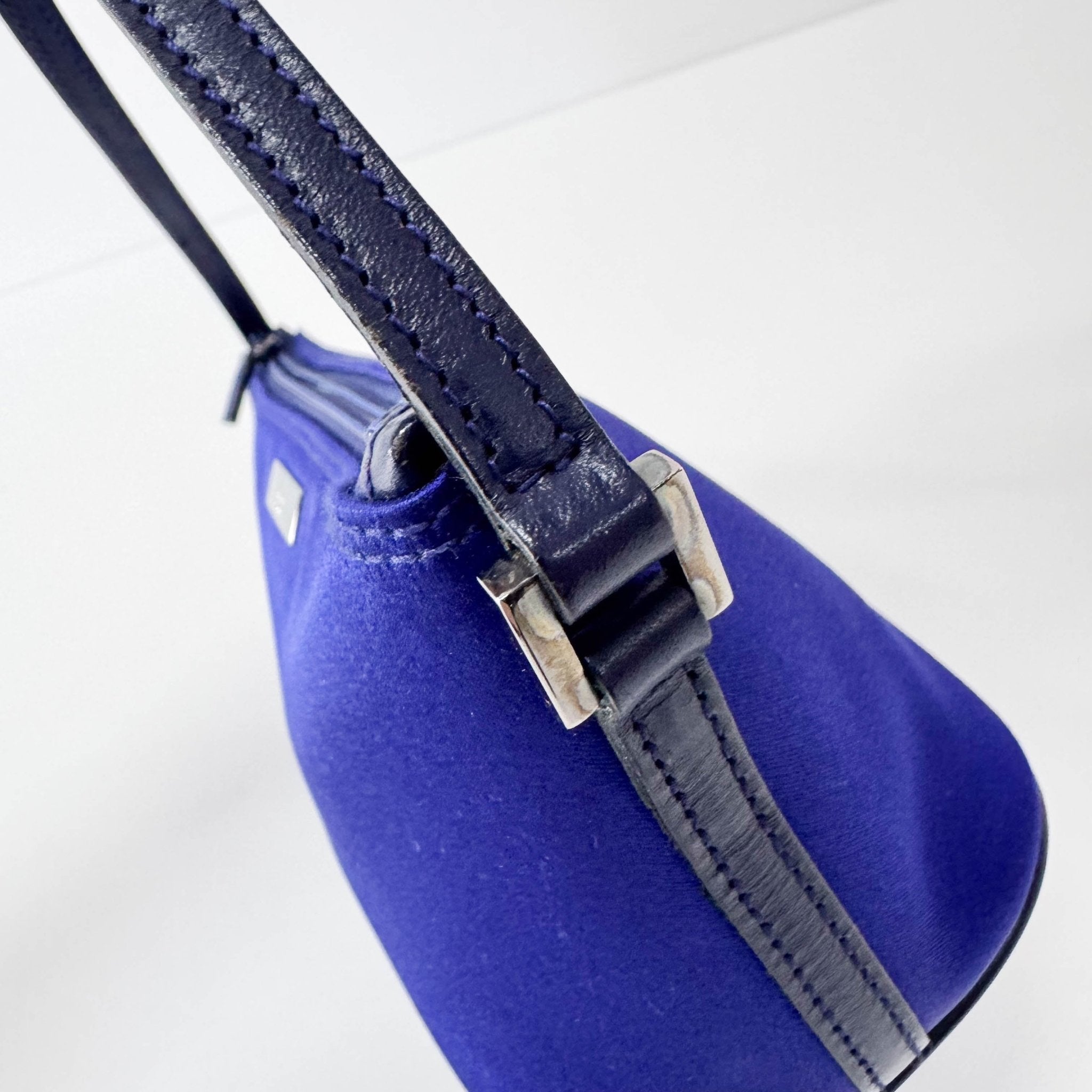 GUCCI Royal Blue Silk Satin Handle Bag, in , Sold by HIVE PRELOVED - Handle Bags, ,