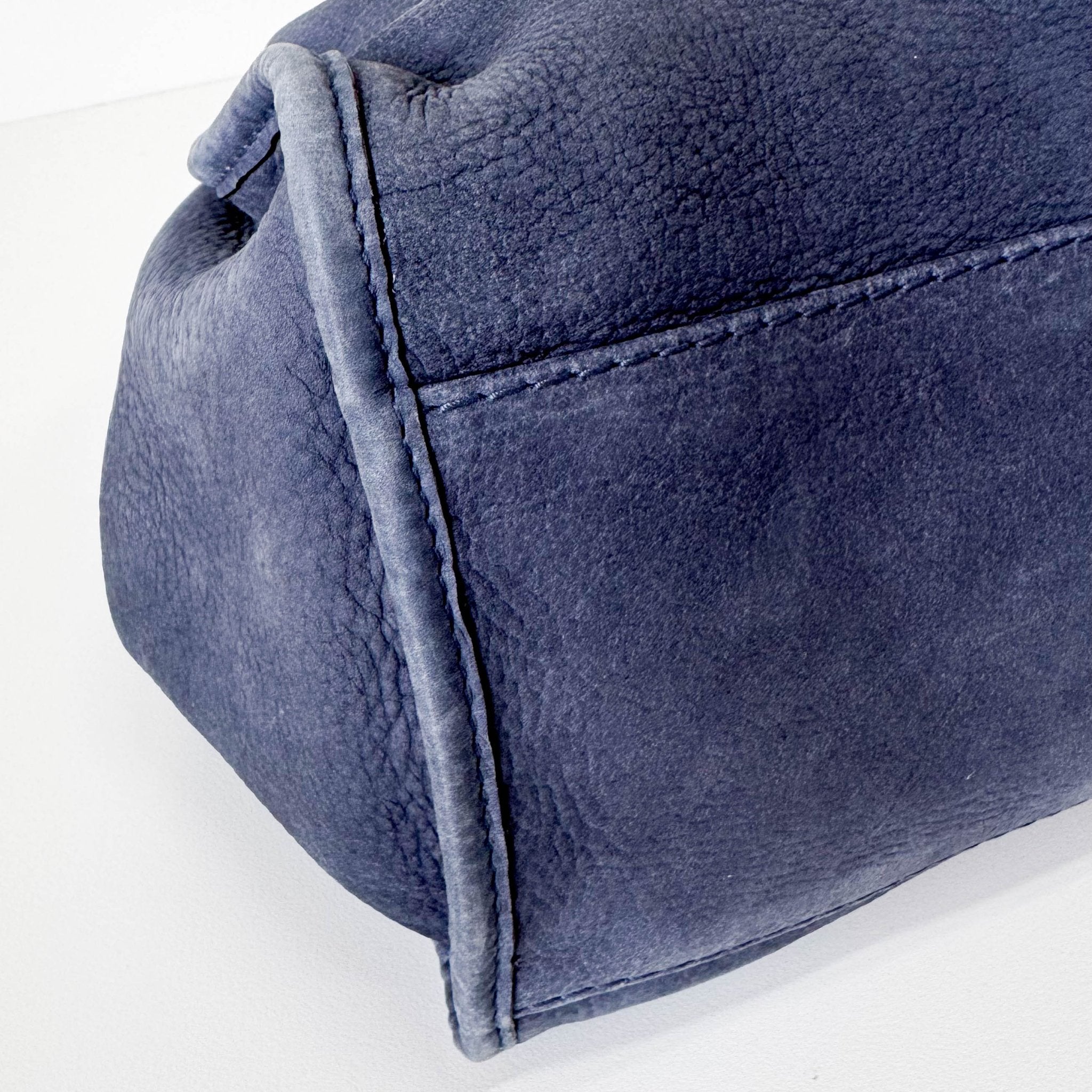 GUCCI Soft Stirrup Blue Suede Handbag, in , Sold by HIVE PRELOVED - Shoulder Bags, ,