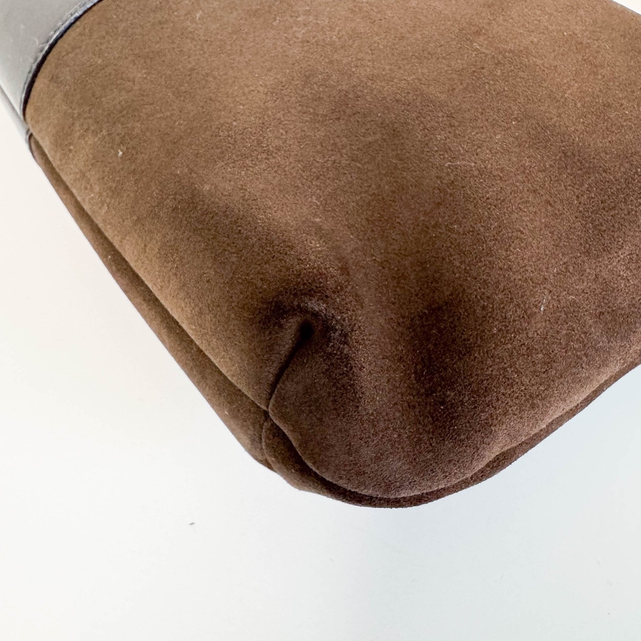 GUCCI Suede Brown Shoulder Bag, in , Sold by HIVE PRELOVED - Shoulder Bags, ,