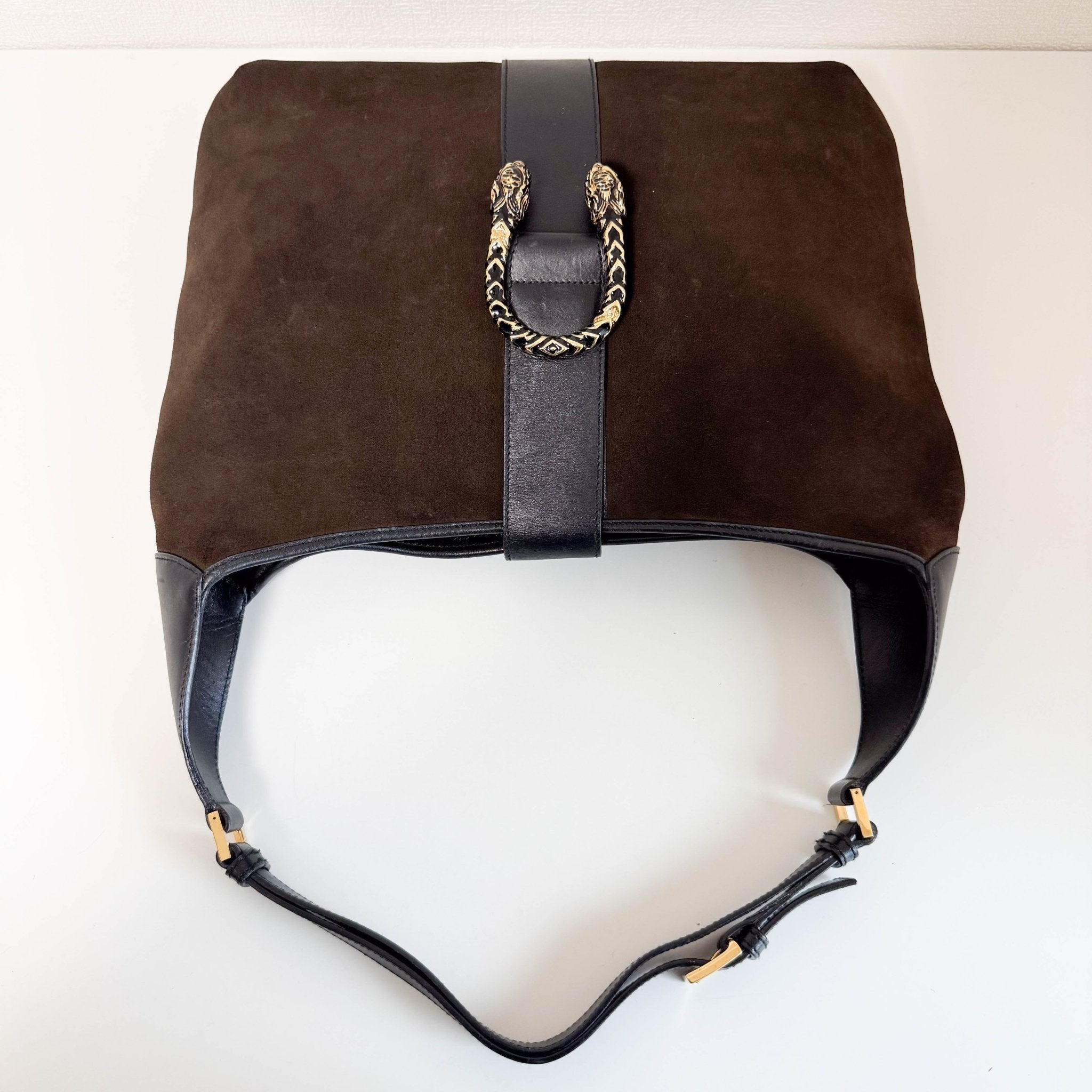 GUCCI Suede Brown Shoulder Bag, in , Sold by HIVE PRELOVED - Shoulder Bags, ,
