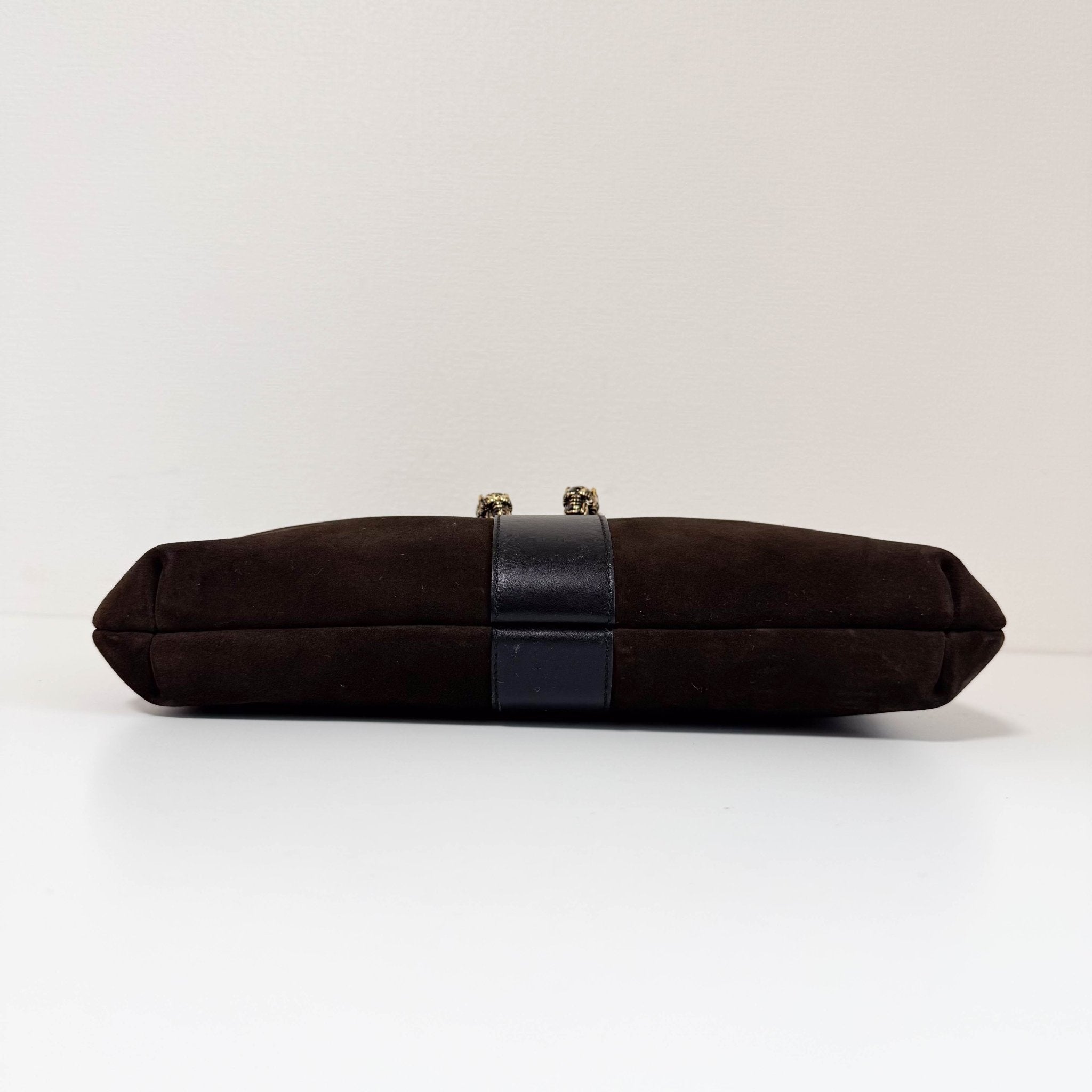 GUCCI Suede Brown Shoulder Bag, in , Sold by HIVE PRELOVED - Shoulder Bags, ,