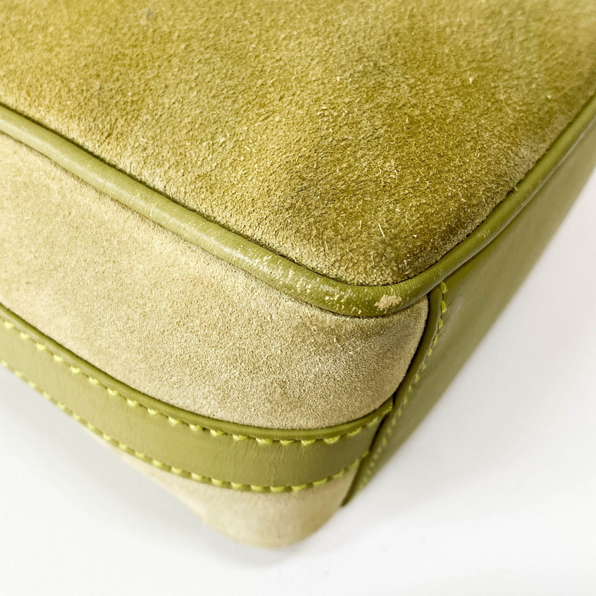 GUCCI Suede Green Horsebit Crossbody Bag, in , Sold by HIVE PRELOVED - Crossbody bags, ,