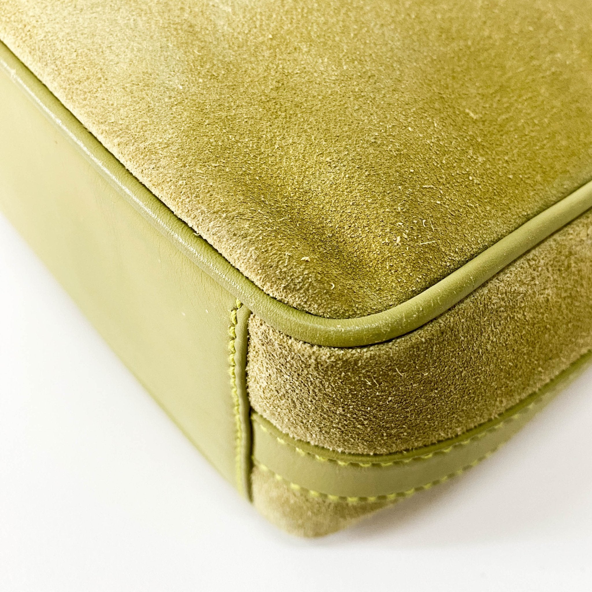 GUCCI Suede Green Horsebit Crossbody Bag, in , Sold by HIVE PRELOVED - Crossbody bags, ,