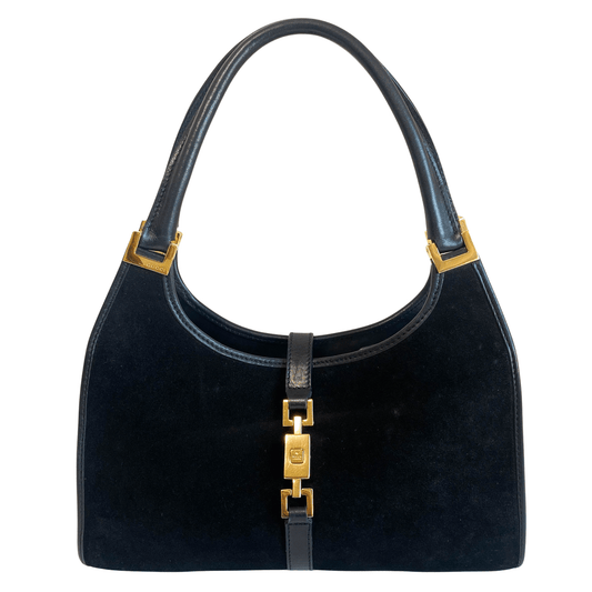 GUCCI Suede Jackie Shoulder Bag, in , Sold by HIVE PRELOVED - Shoulder Bags, ,