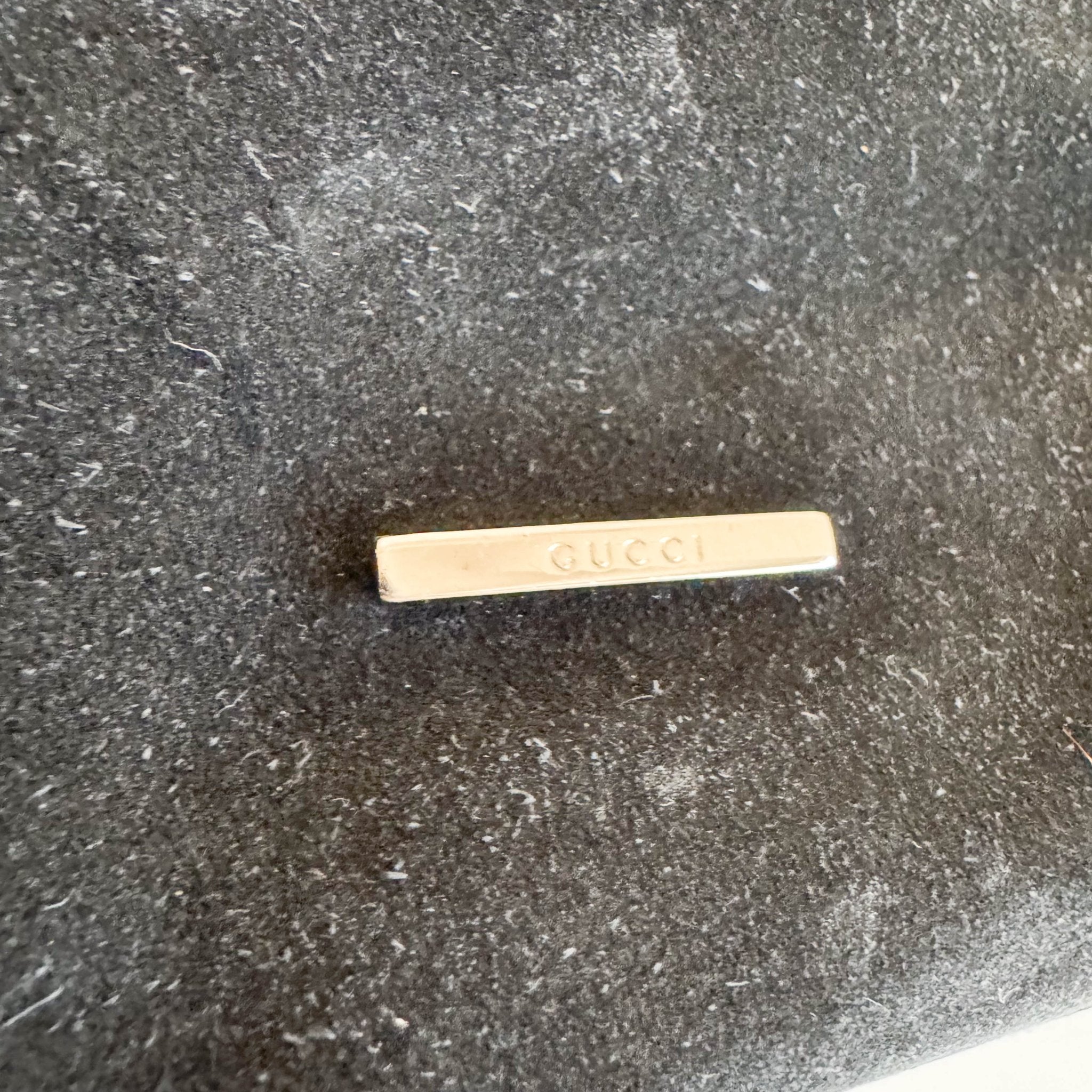 GUCCI Vintage Black Suede and Leather Shoulder Bag, in , Sold by HIVE PRELOVED - Shoulder Bags, ,