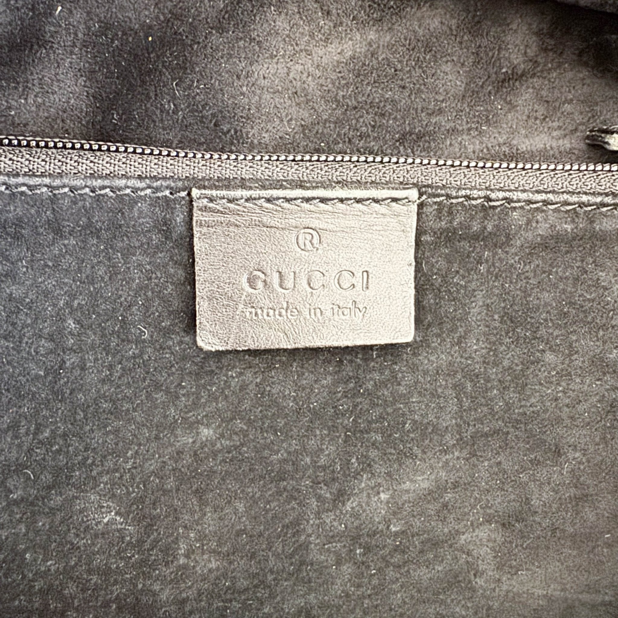 GUCCI Vintage Black Suede and Leather Shoulder Bag, in , Sold by HIVE PRELOVED - Shoulder Bags, ,