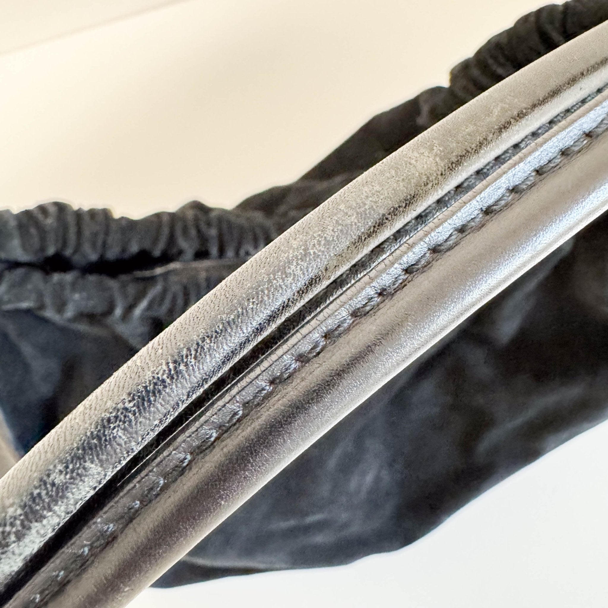 GUCCI Vintage Black Suede and Leather Shoulder Bag, in , Sold by HIVE PRELOVED - Shoulder Bags, ,