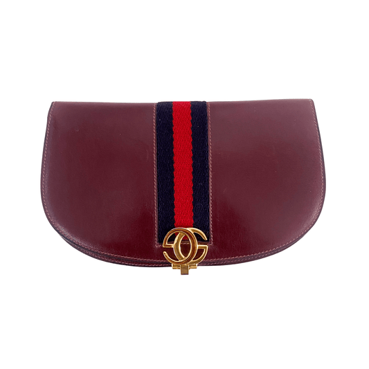 GUCCI Vintage Bordeaux Leather Purse, in , Sold by HIVE PRELOVED - Purses / Wallets, ,
