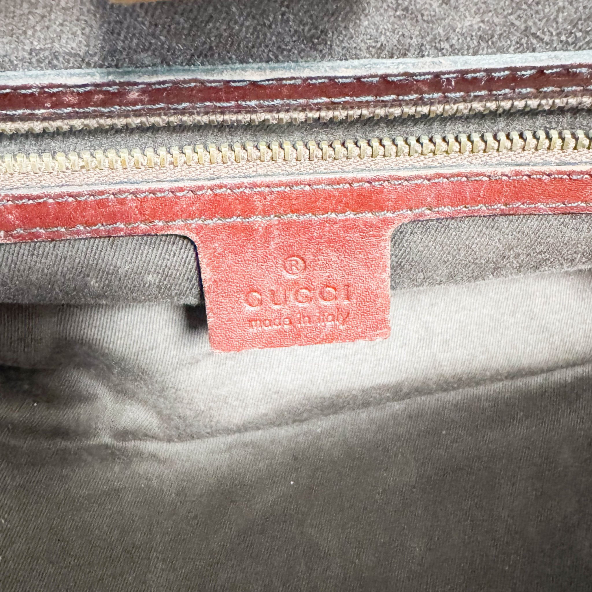 GUCCI Vintage Brown Leather GG Canvas Shoulder Bag, in , Sold by HIVE PRELOVED - Shoulder Bags, ,