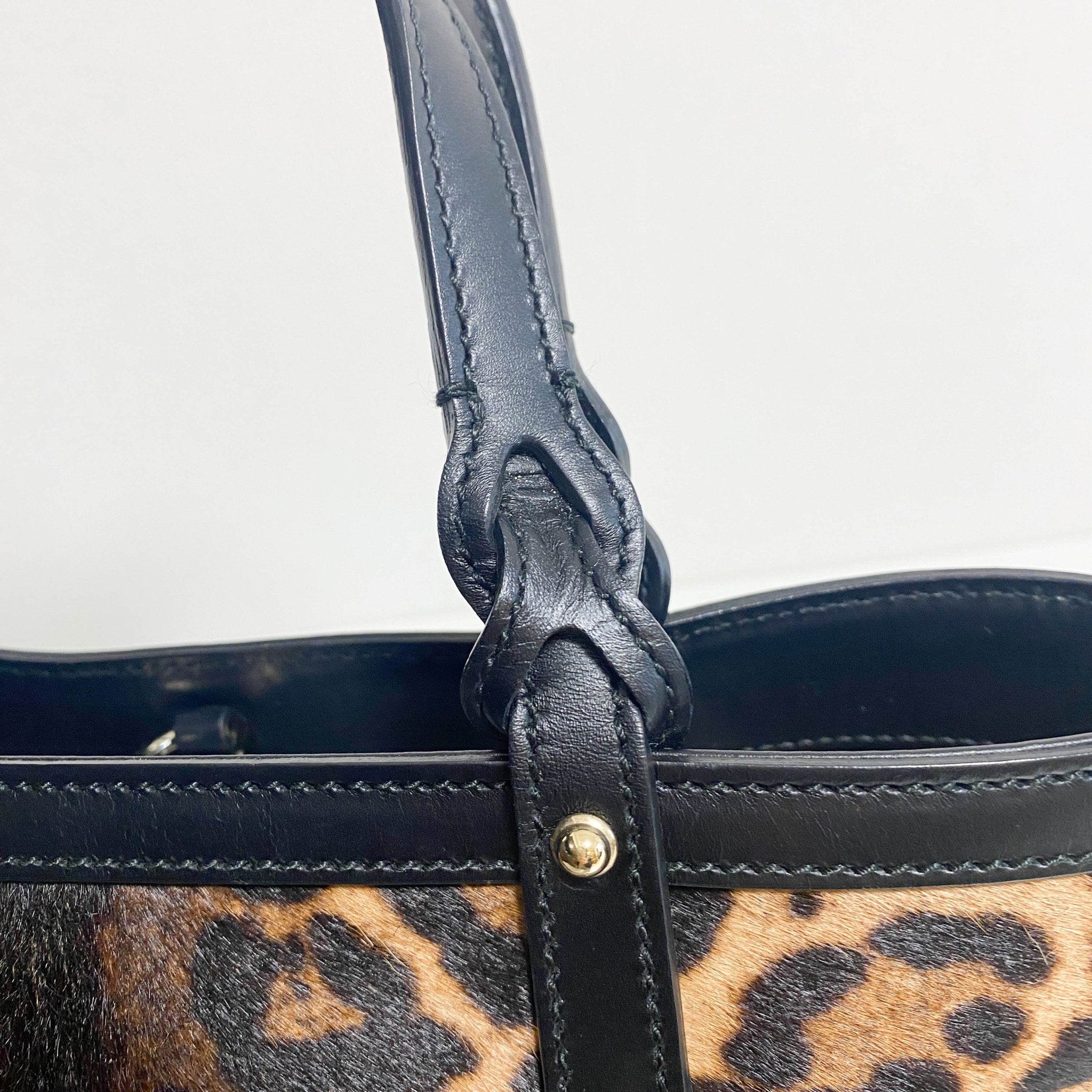 GUCCI Vintage Leopard Pony Hair Shoulder Bag, in , Sold by HIVE PRELOVED - Handle Bags, ,